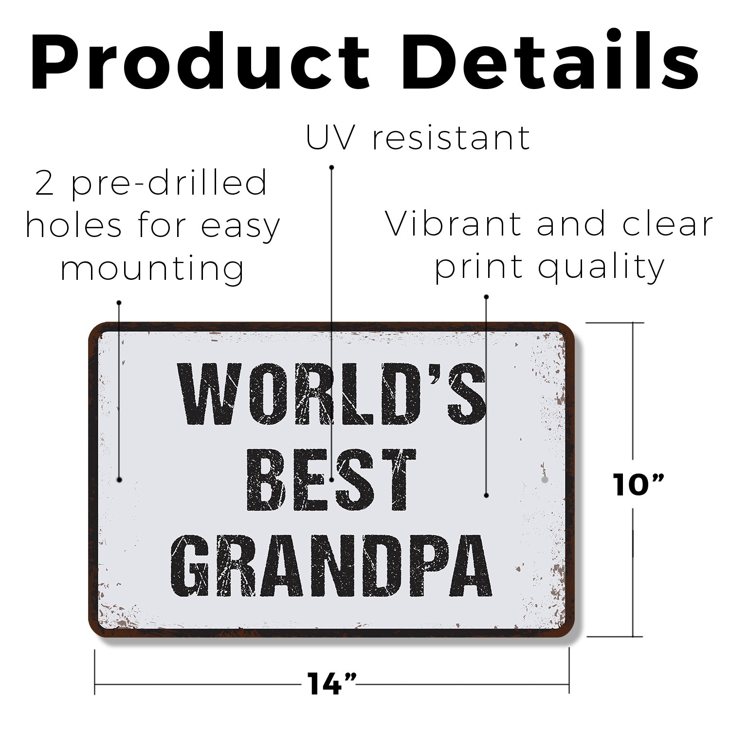 Worlds Best Your Word Of Choice Sign You Name It We Print It Durable Perfect