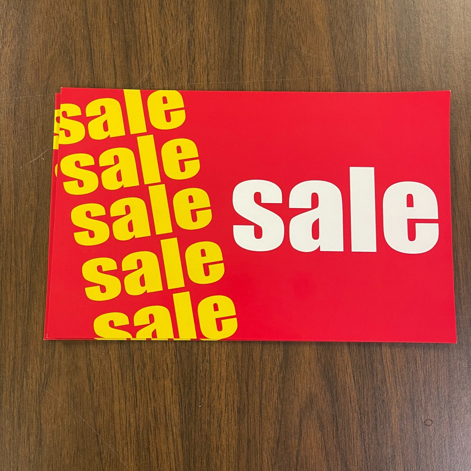 SALE Sale Price Signs for Retail -11&Prime;w x 7&Prime;H- 15 pieces