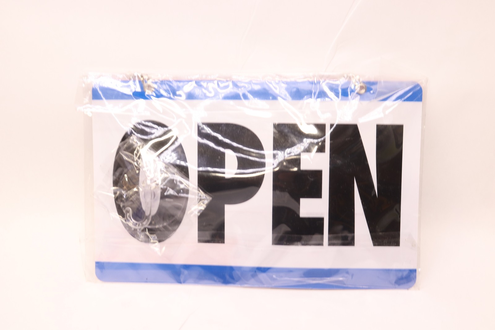 Hy-Ko Open/Closed Clock Sign 5-3/4&Prime; x 11.25&Prime; CL-1