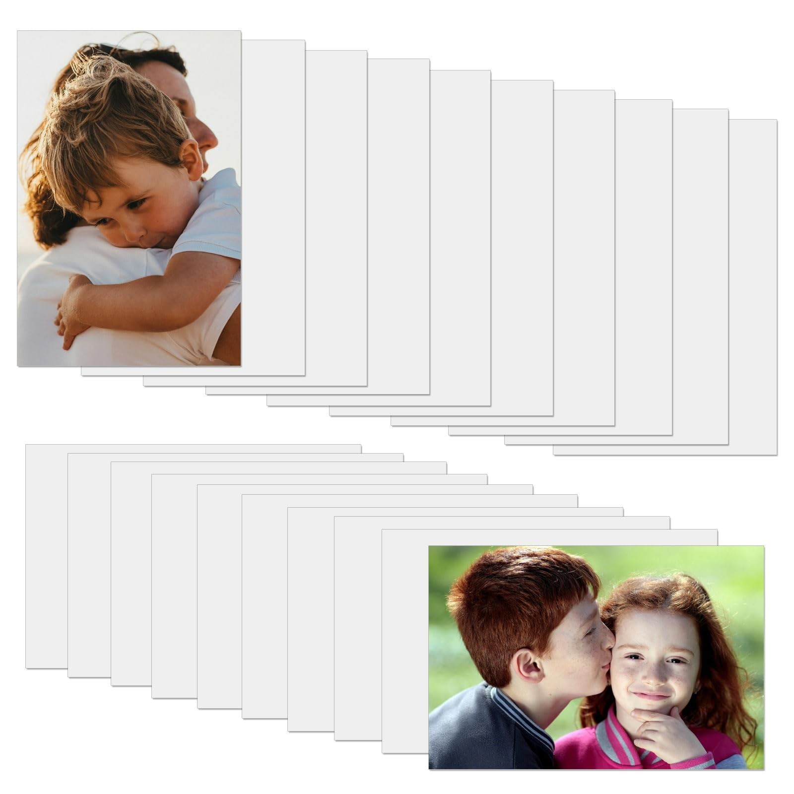 20 Pcs Sublimation Metal Photo Blanks 5&Prime;x7&Prime;, Aluminum Sublimation Sign Blanks…