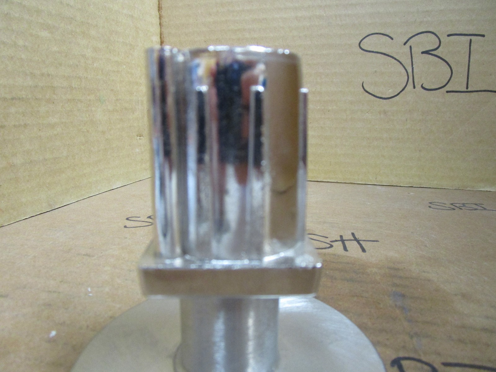 Resturaunt Equip A14-0653-C S/S Adjustable Foot Leg Feet Insert 1-1/2&Prime; Square