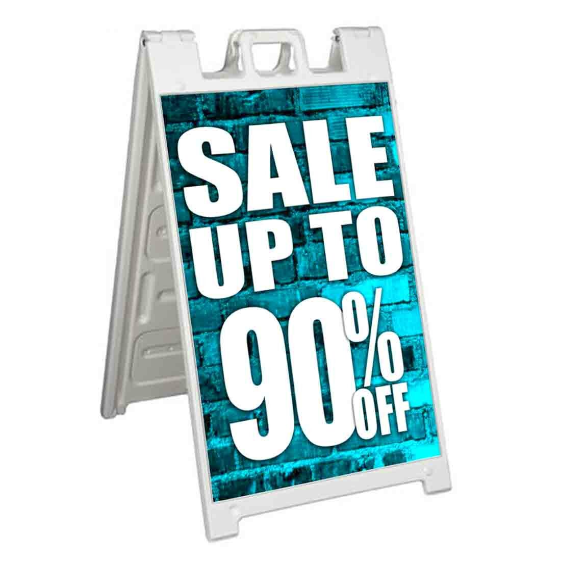 Sale Up To 90% Off Signicade 24×36 Aframe Sidewalk Sign Banner Decal