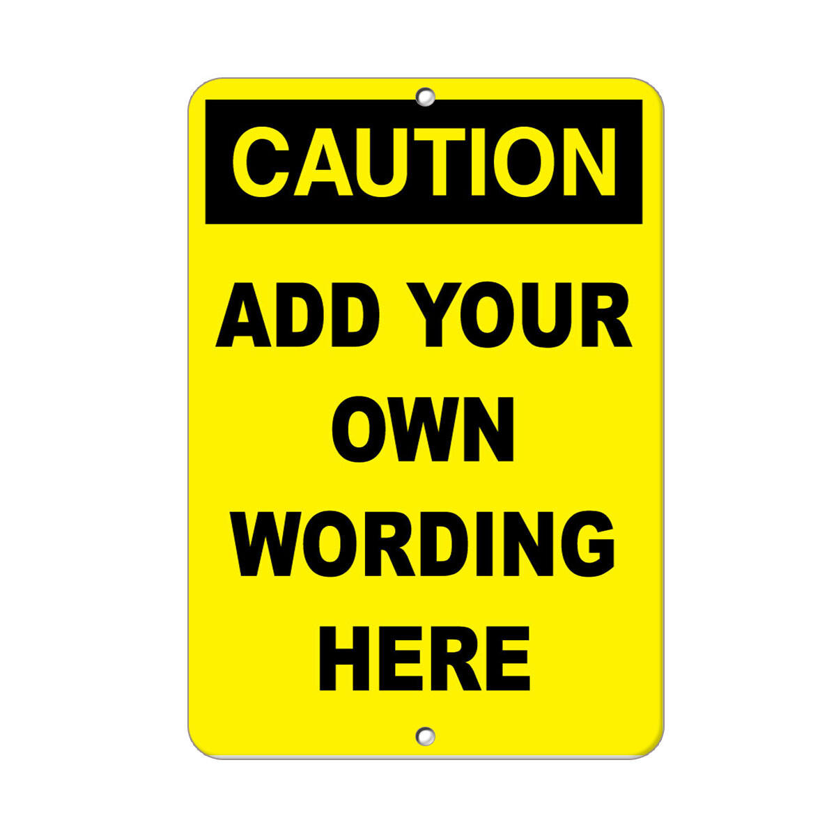 Vertical Metal Sign Multiple Sizes Danger Overhead Lines Hazard Labels B