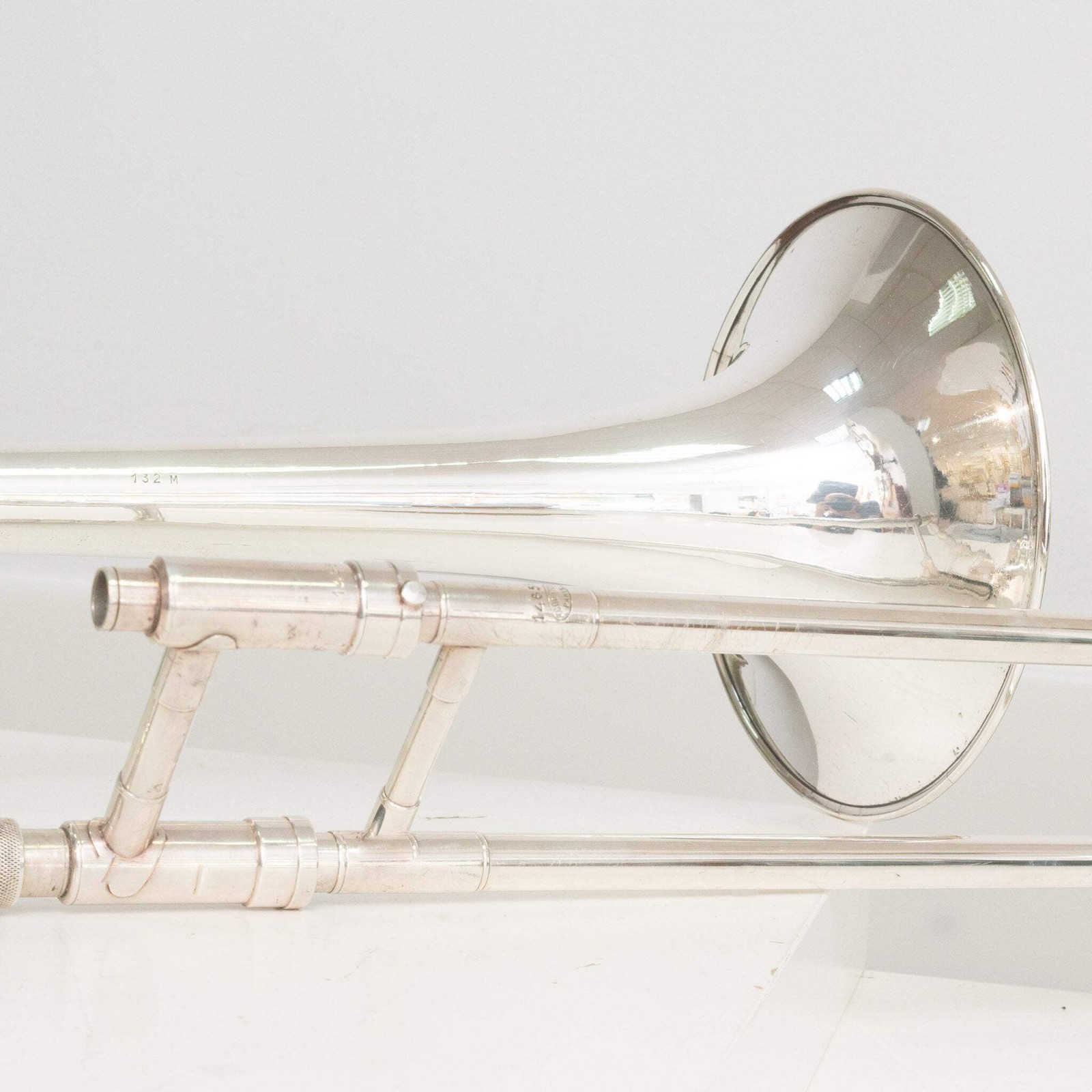 Courtois 132M Tenor Trombone Plated Silver Jazz