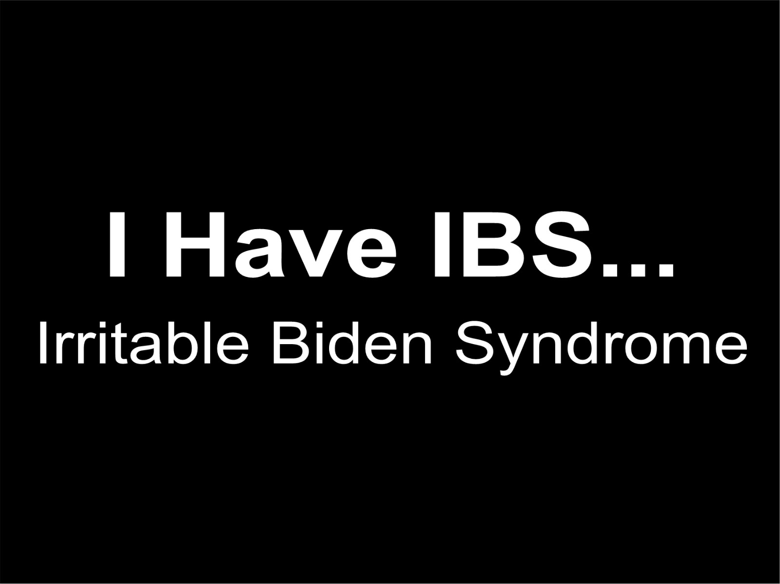 Car Magnet Decal, I Have IBS…Irritab, Refrigerator Magnet,6in x 4.5in,Flexible