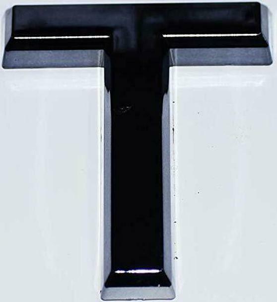 1 PCS – Apartment Number Sign/Mailbox Number Sign,Letter T (Black,3D…ref0420