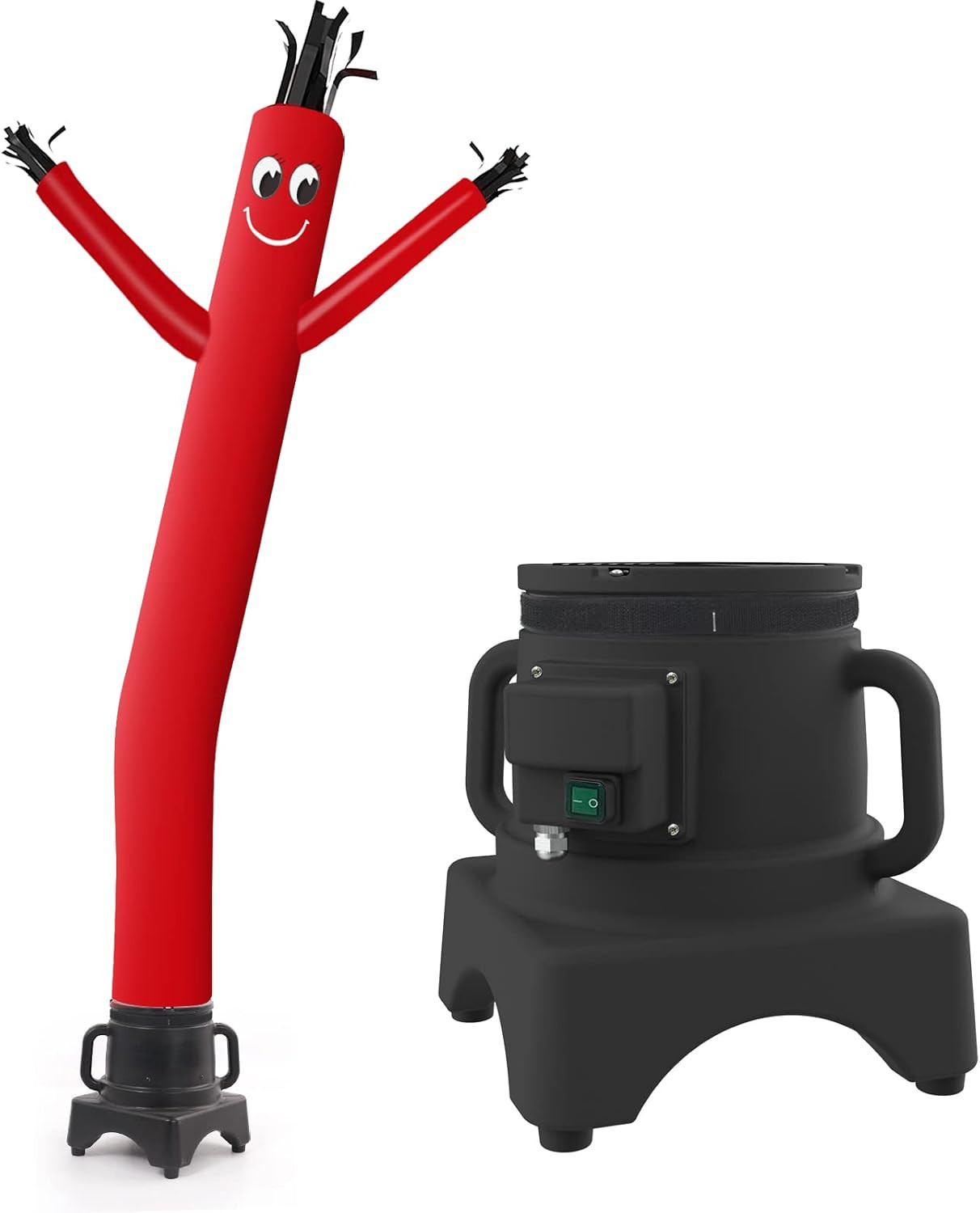 MOUNTO 8FT Fly Puppet Dancer with 1/3Hp Blower Complete Set (RED)
