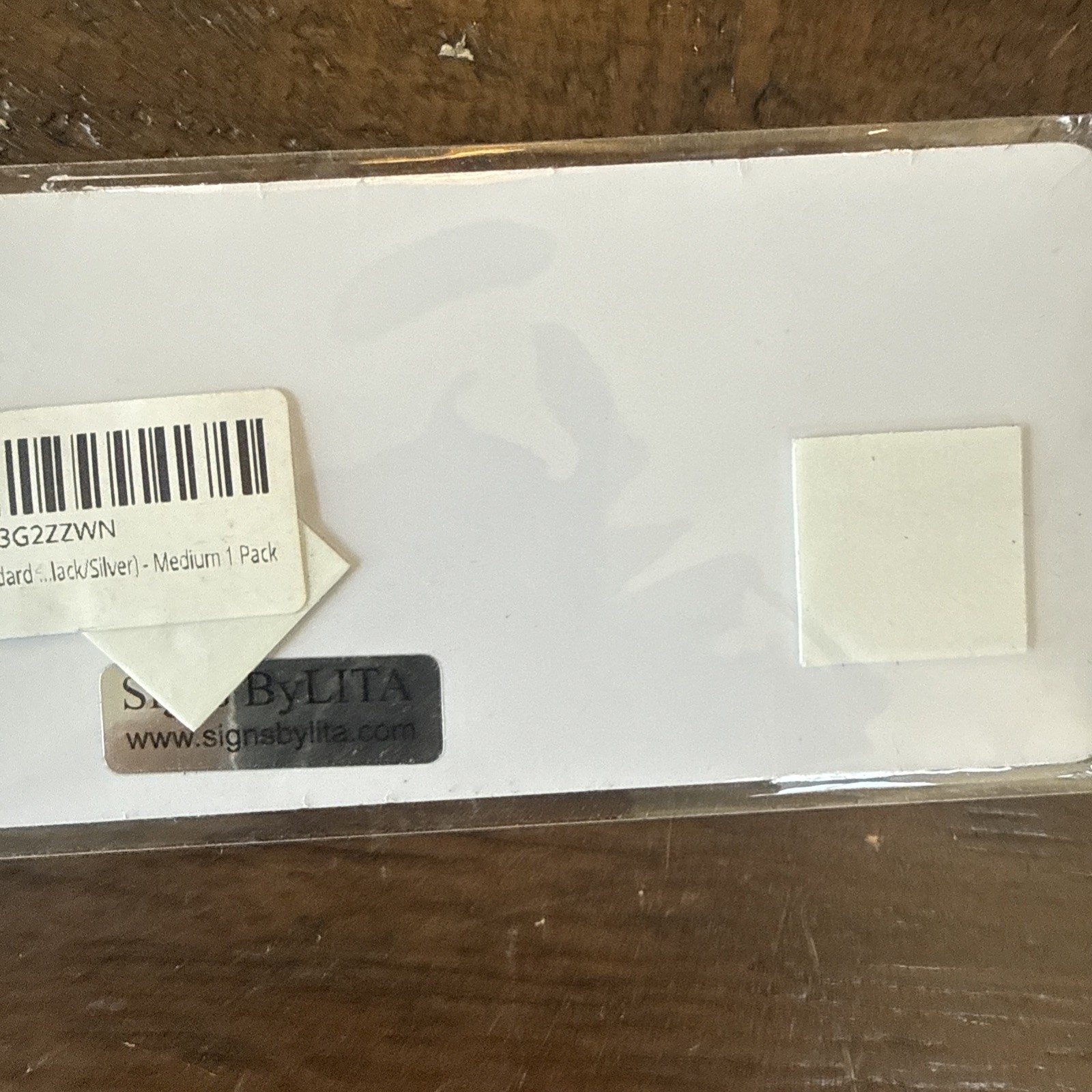 Standard Door Must Remain Closed At All Times Sign Black Silver 2-3/4&Prime; X 7&Prime;