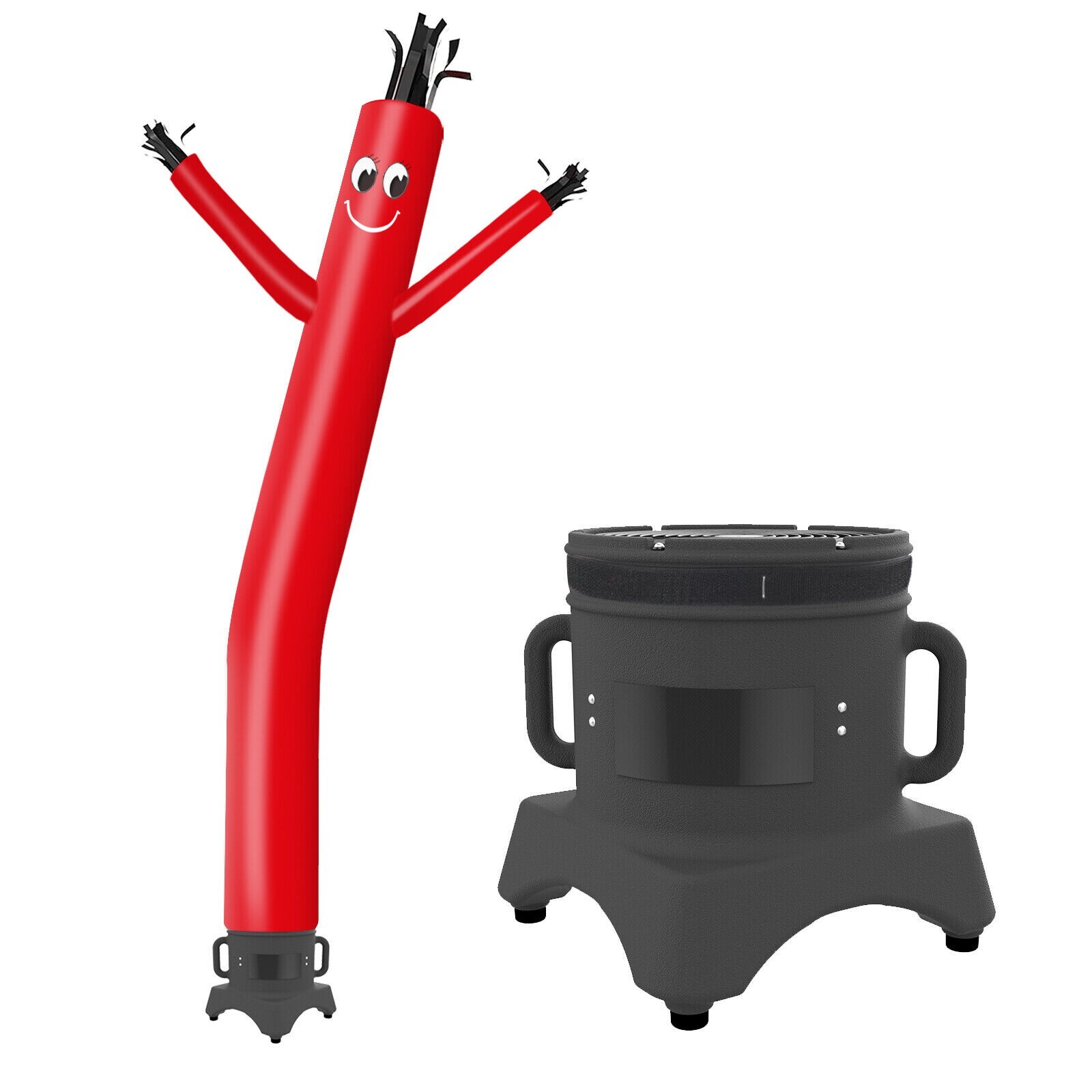 MOUNTO 10FT Inflatable Red Puppet Dancer w/ 1/2hp 12inch Blower Complete Set aj