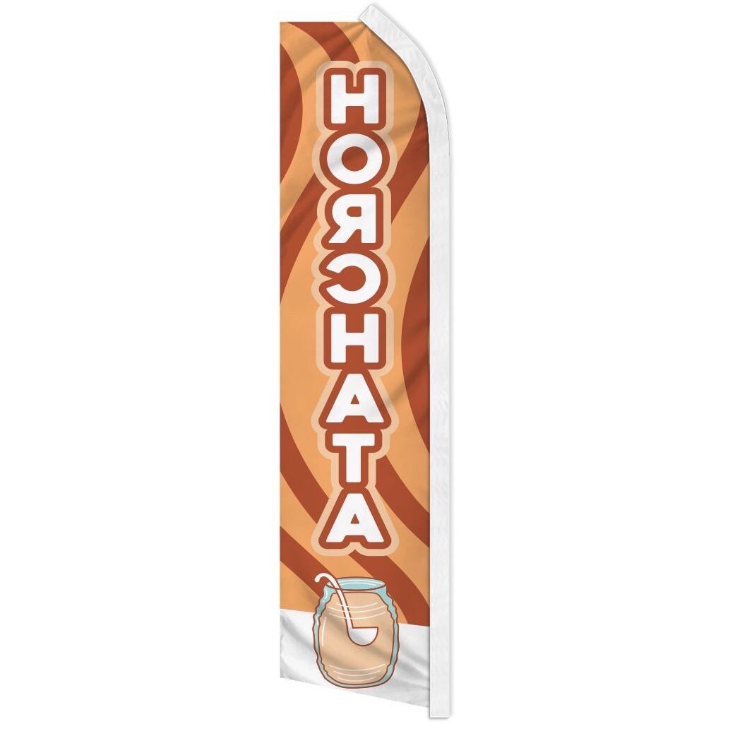 HORCHATA advertising super flag polyester banner sign *POLE NOT INCLUDED*