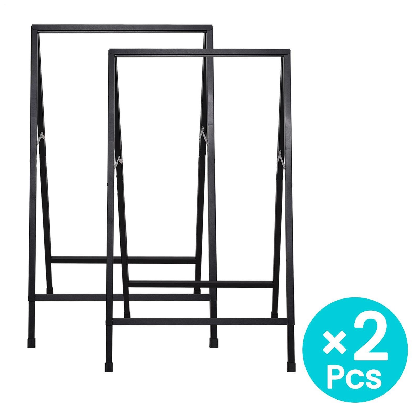 24 x 36 Inch A Frame Sign Double-Sided Folding Sandwich Board Heavy Duty 2pcs