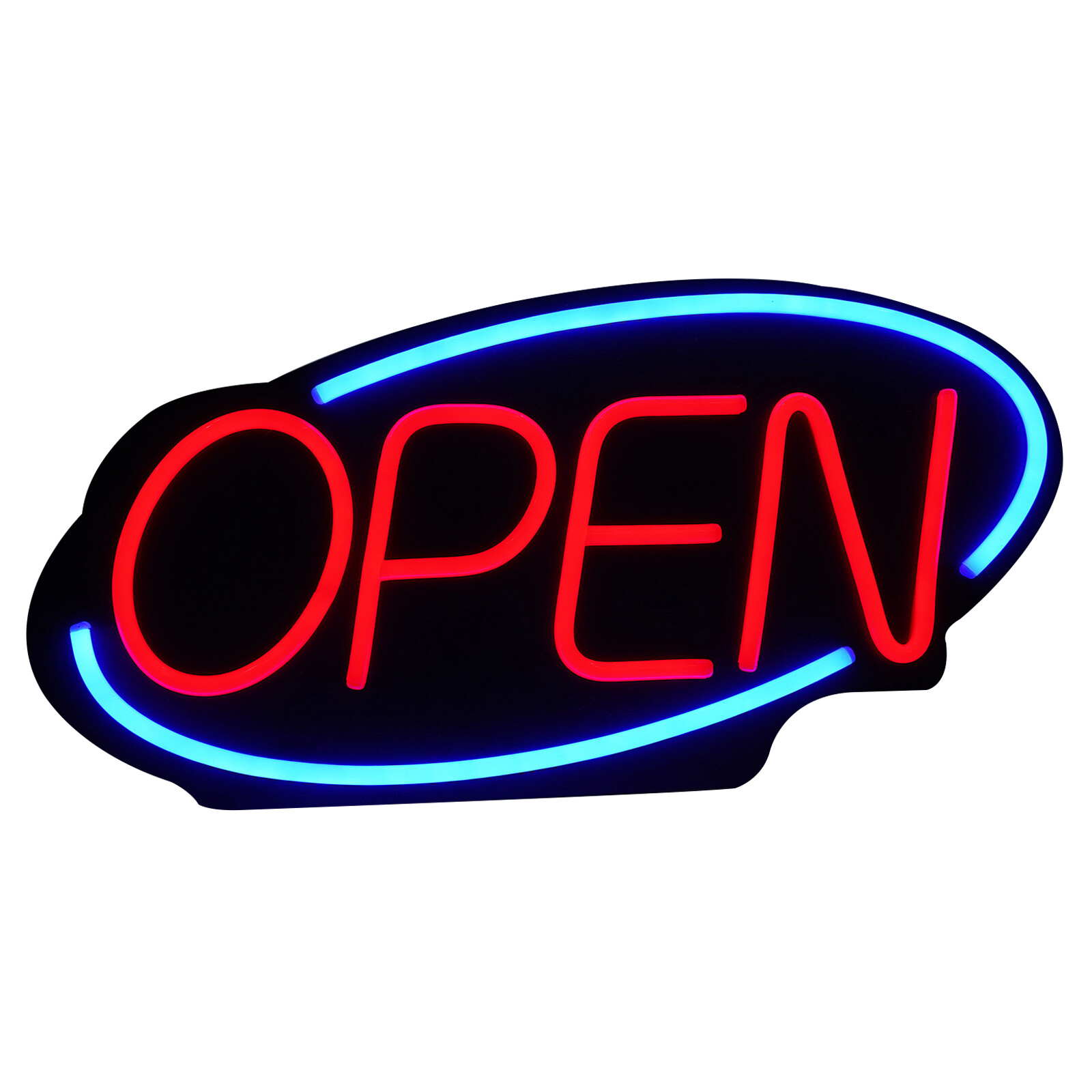24 x 12 inch Bright LED Open Sign Neon Light for Restaurant Bar Shop Store Club