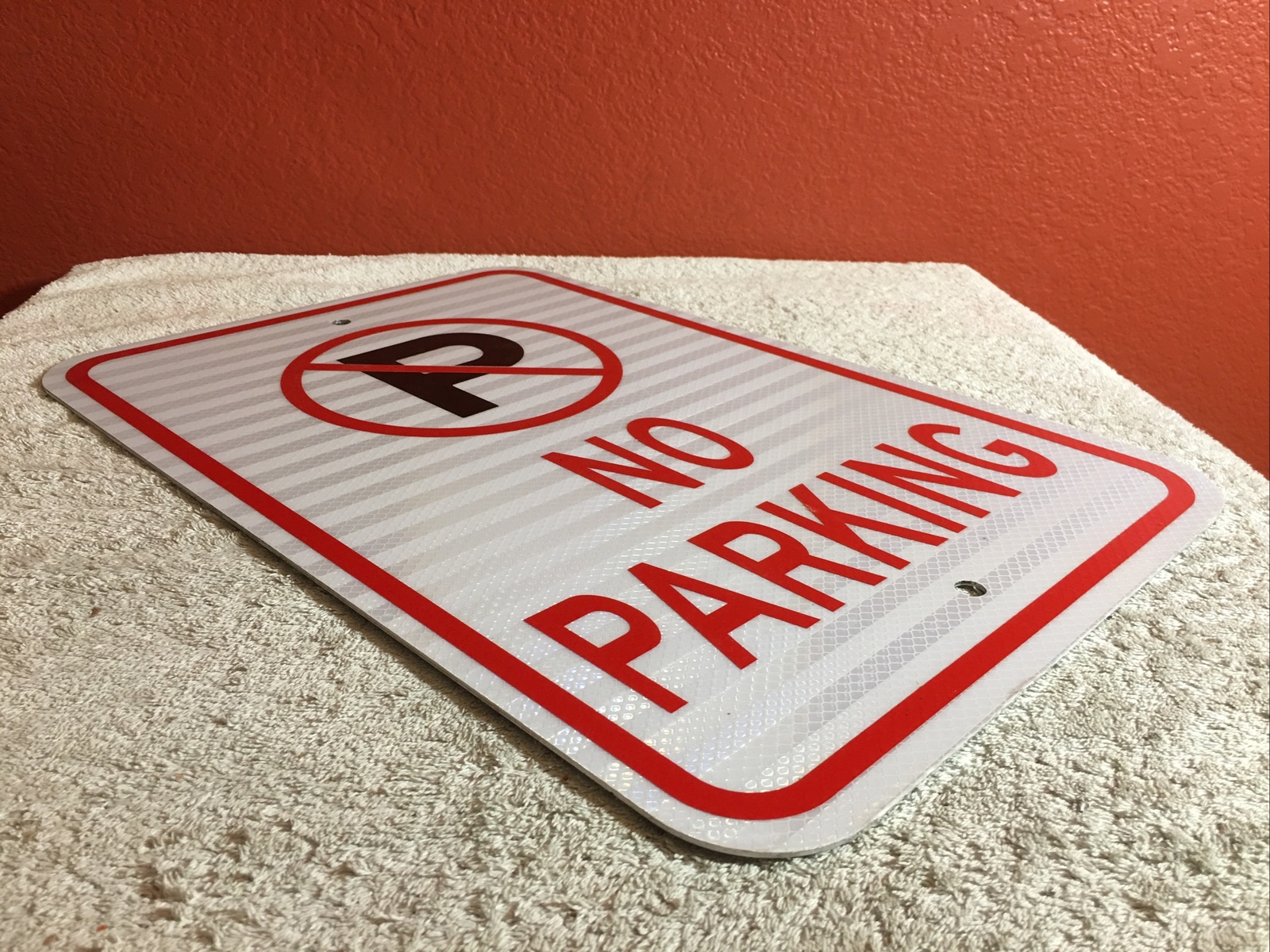 No Parking Sign – Reflective Aluminum – 12” x 18” – Alphabet Signs