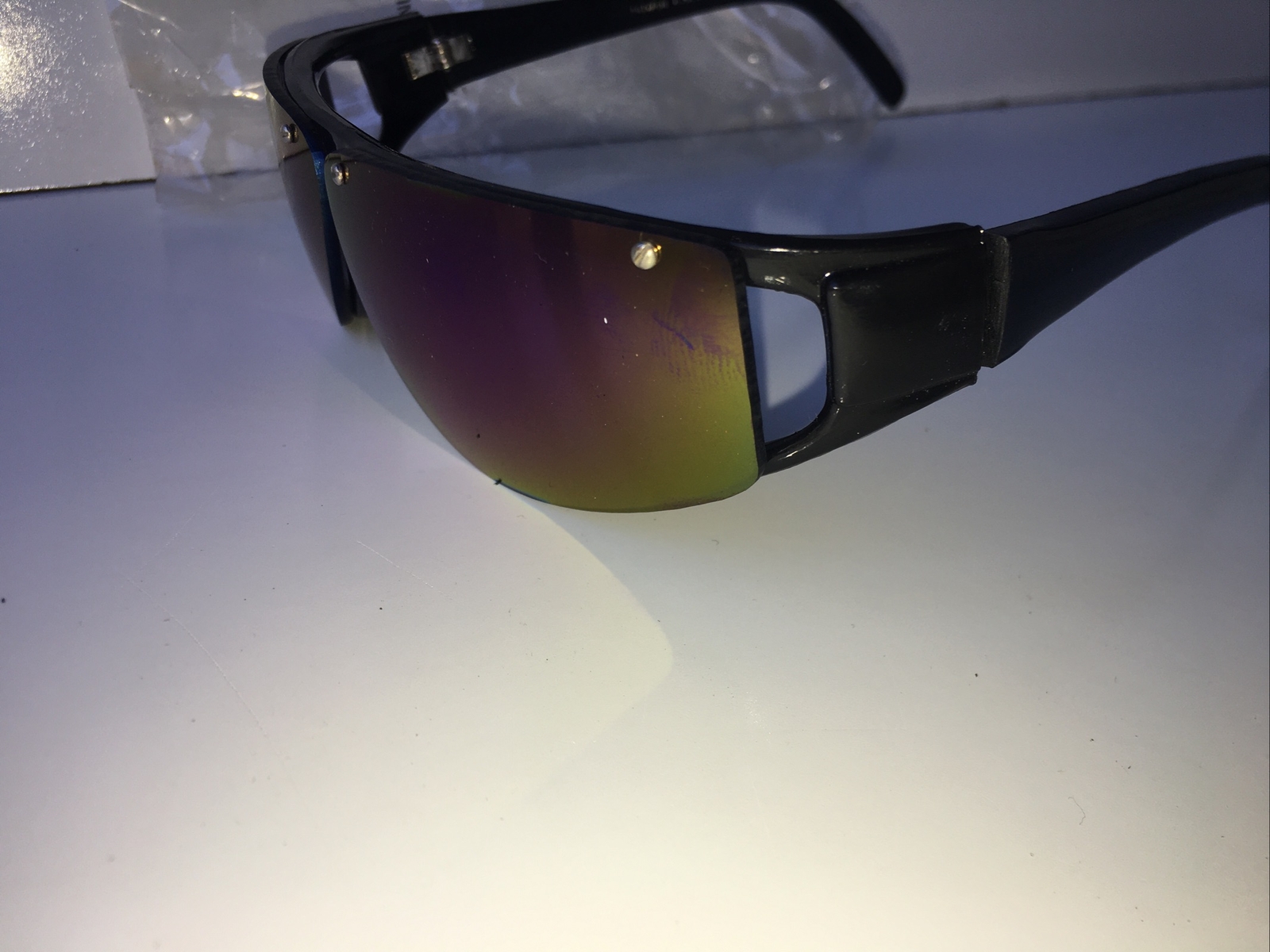 Vintage 1980&rsquo;s Sunglasses Made In Taiwan Arnold Terminator 80s Glasses Black