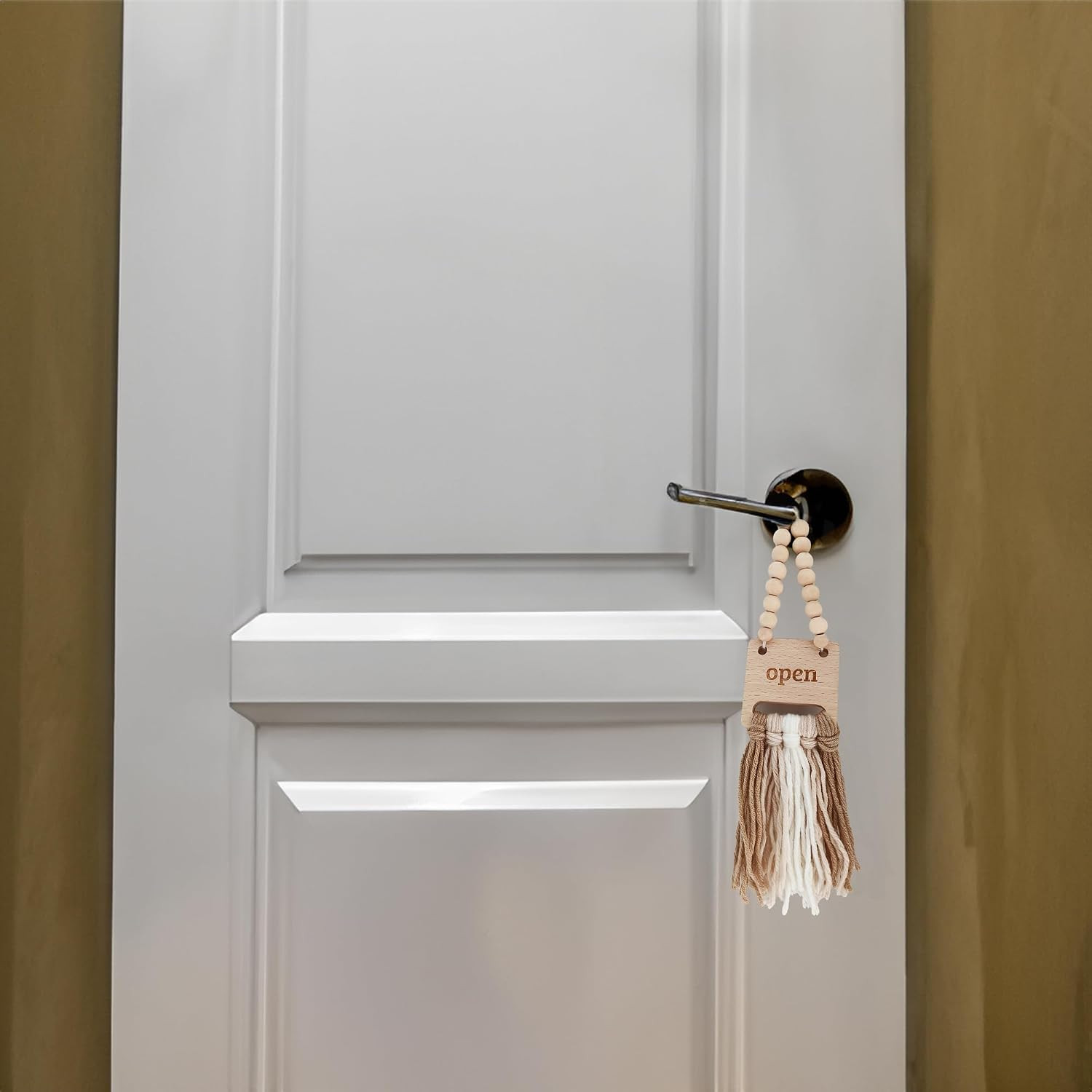 Open Closed sign – Door Hanger Sign for Home, Office, Restroom, Conference Room