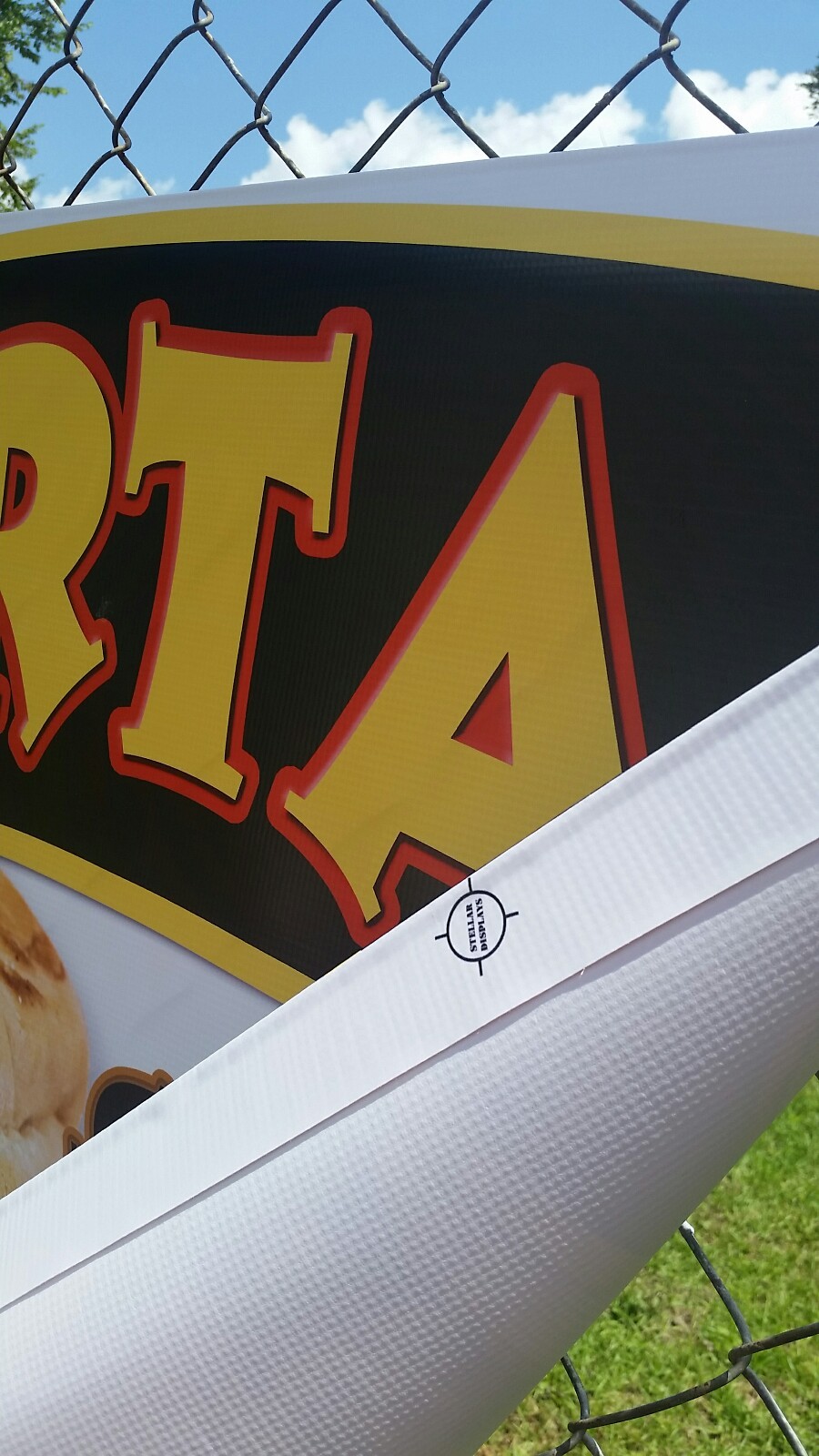 TORTAS Served Fresh Daily Banner Open Sign Display Mexican Food Restaurant Lunch