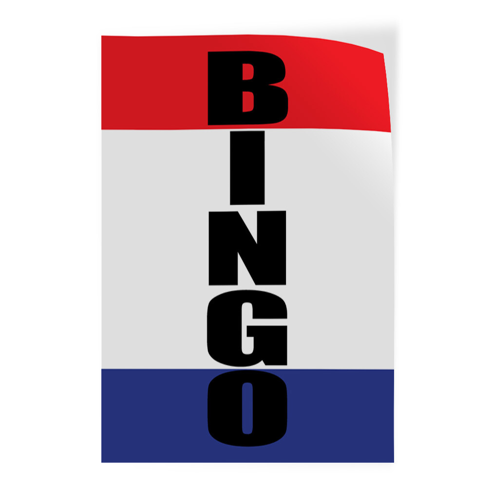 Door Decals Vertical Vinyl Stickers Multiple Sizes Bingo Industrial Vinyl