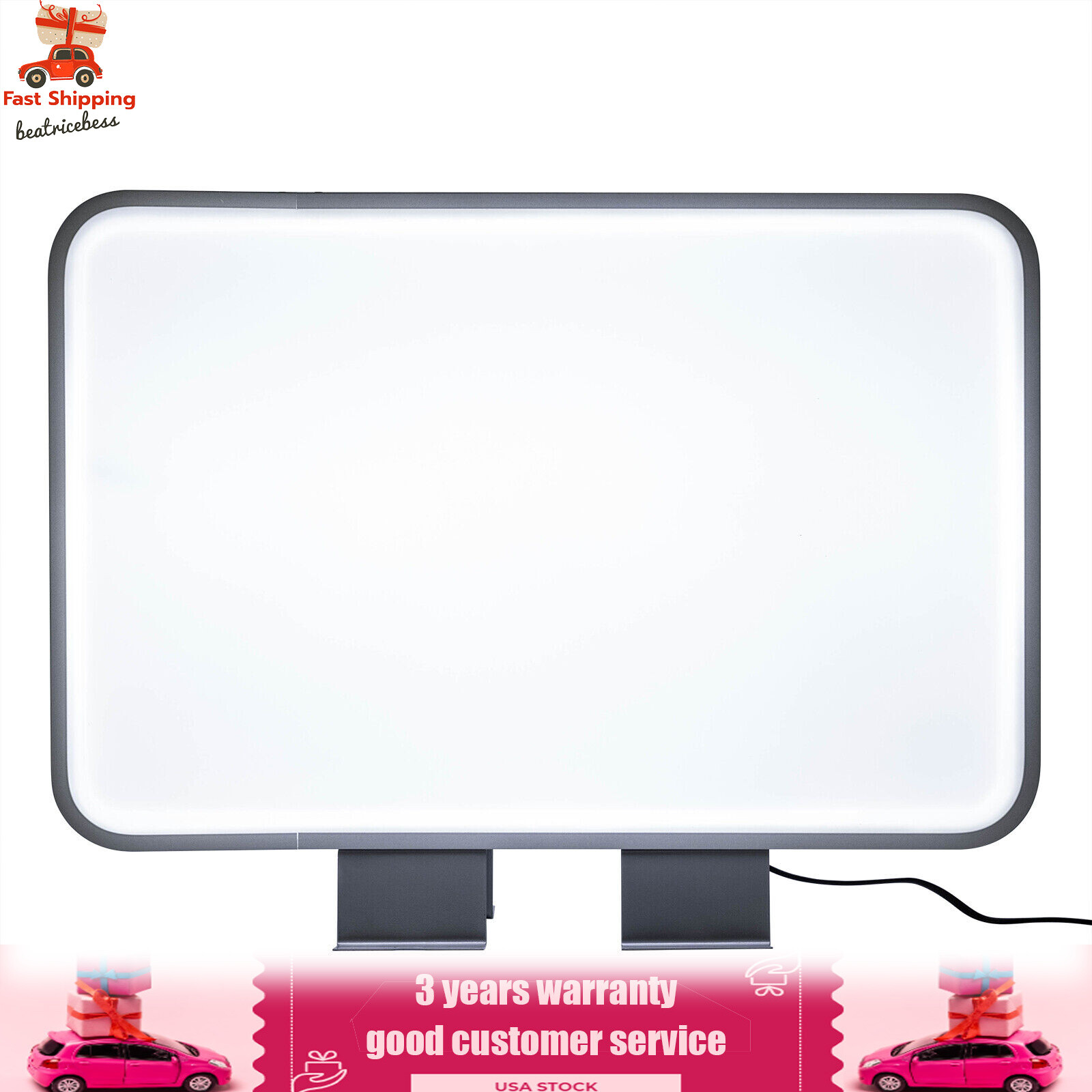 LED Poster Frame Illuminated Backlit Movie Advertisement Poster Frame 55*35cm
