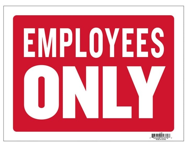 9×12&Prime; Business Sign for Office Retail Commercial Business Industrial Weaterproof