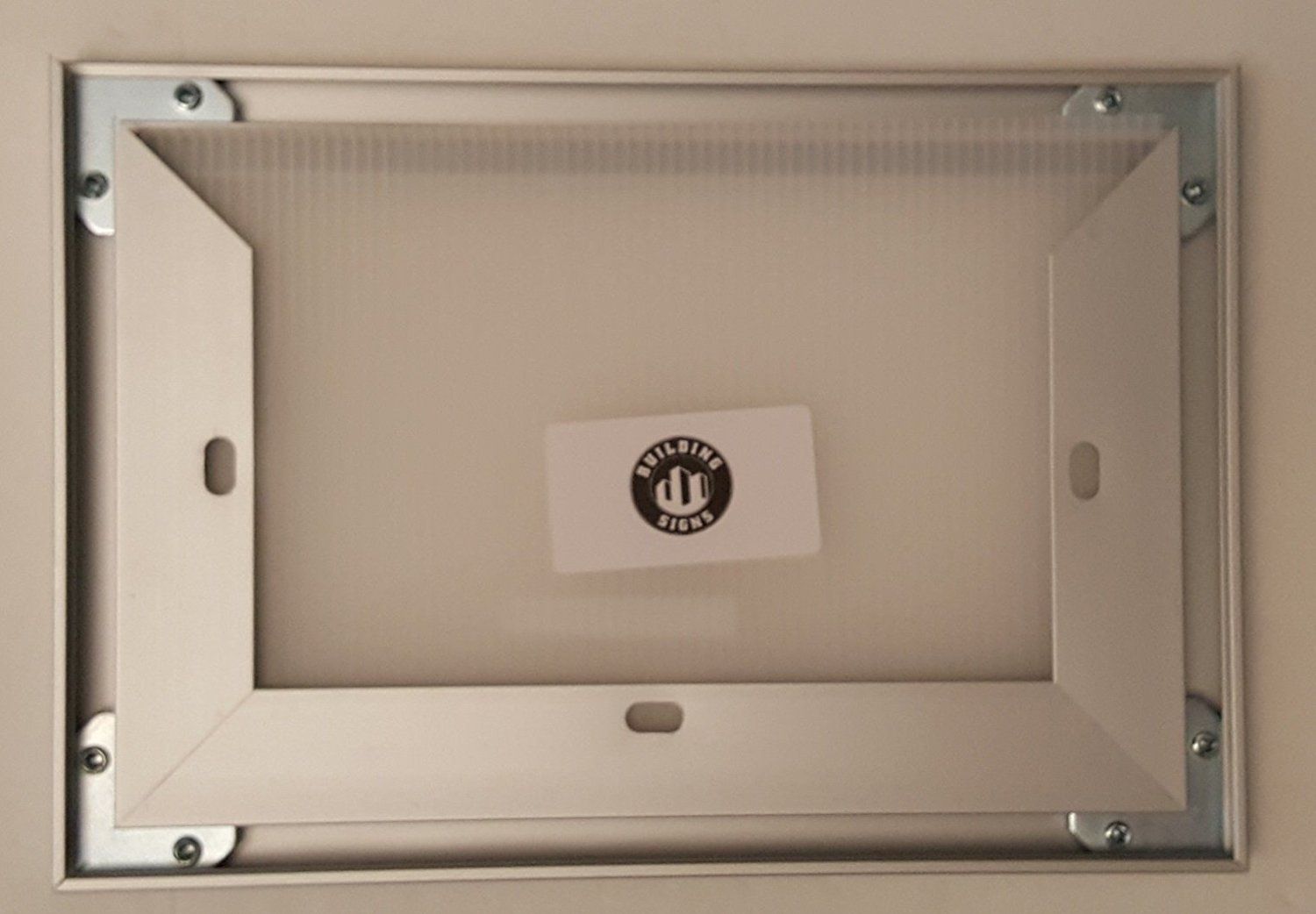 Elevator Certificate frame 8.5 x 5.5 ( Heavy Duty – Aluminum)-REF24-1027