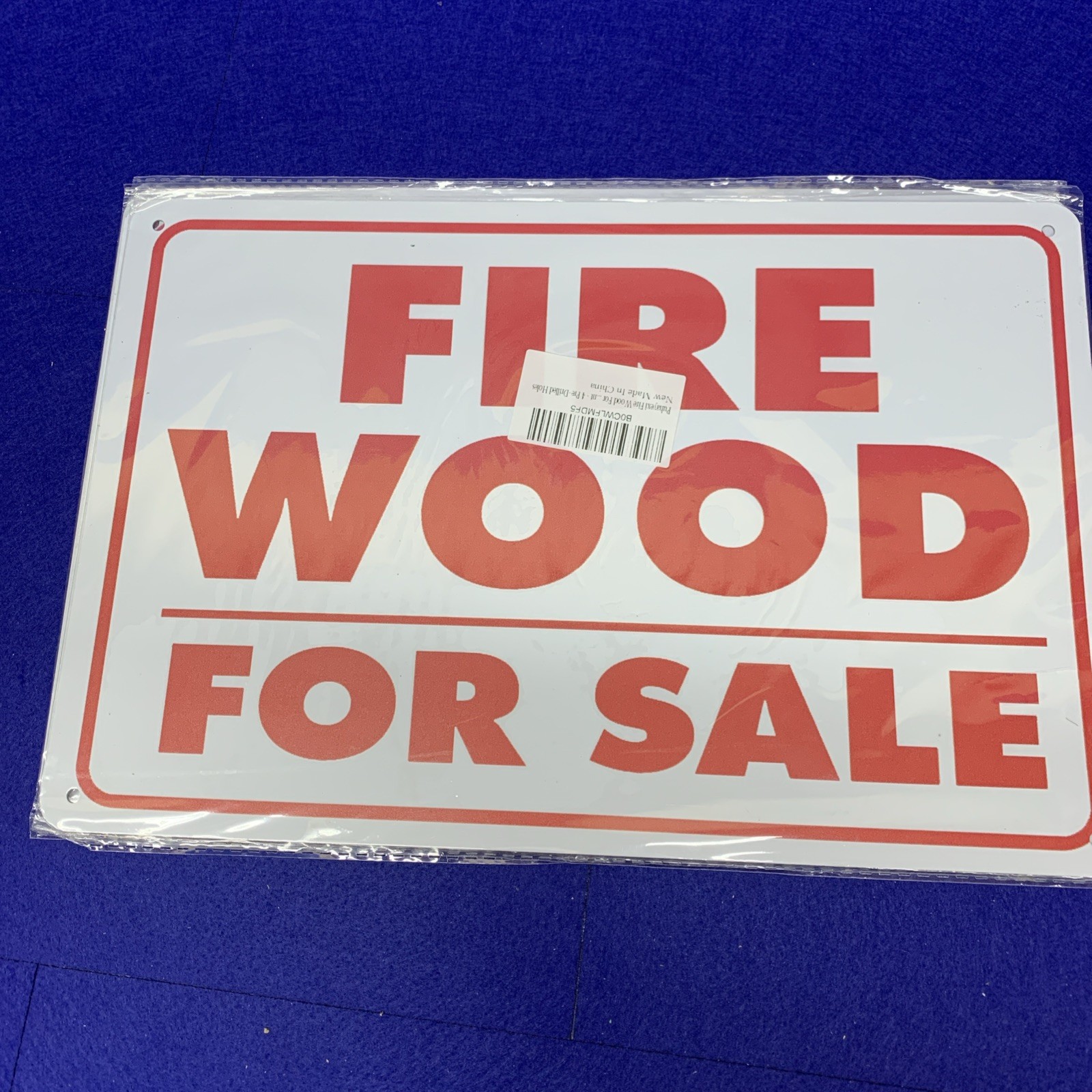 🔥3x Firewood For Sale Weatherproof Sign