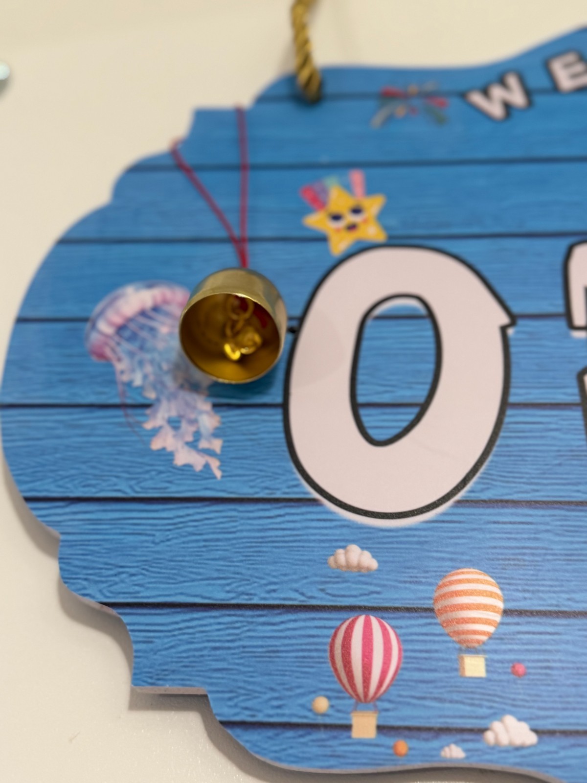 Double Sided « OPEN/CLOSED” Sign w/ “Be Back” Clock 10 x 16 Blue FAST SHIP