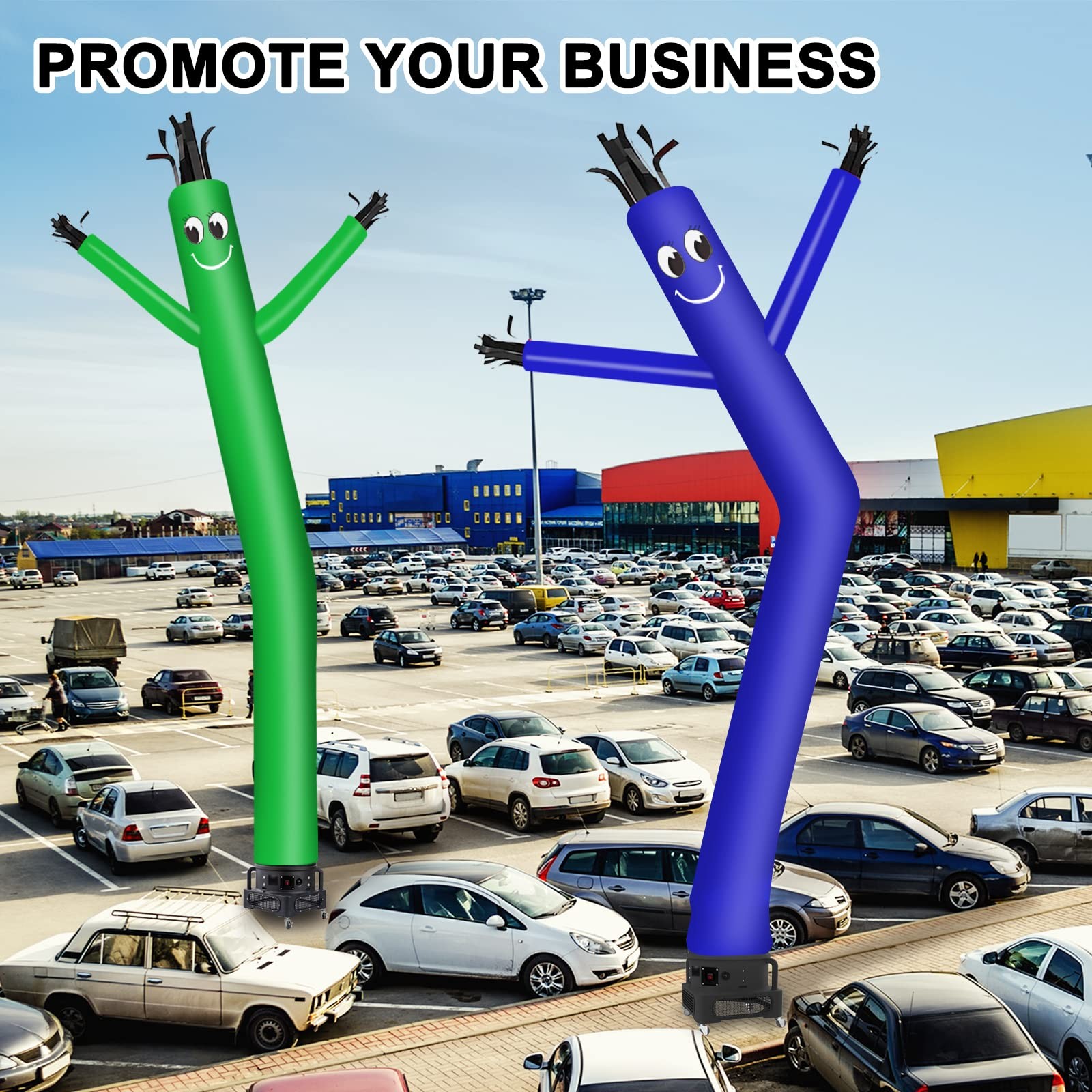 20ft Inflatable Tube Guy Puppet with Blower – Dancing Man Complete Set