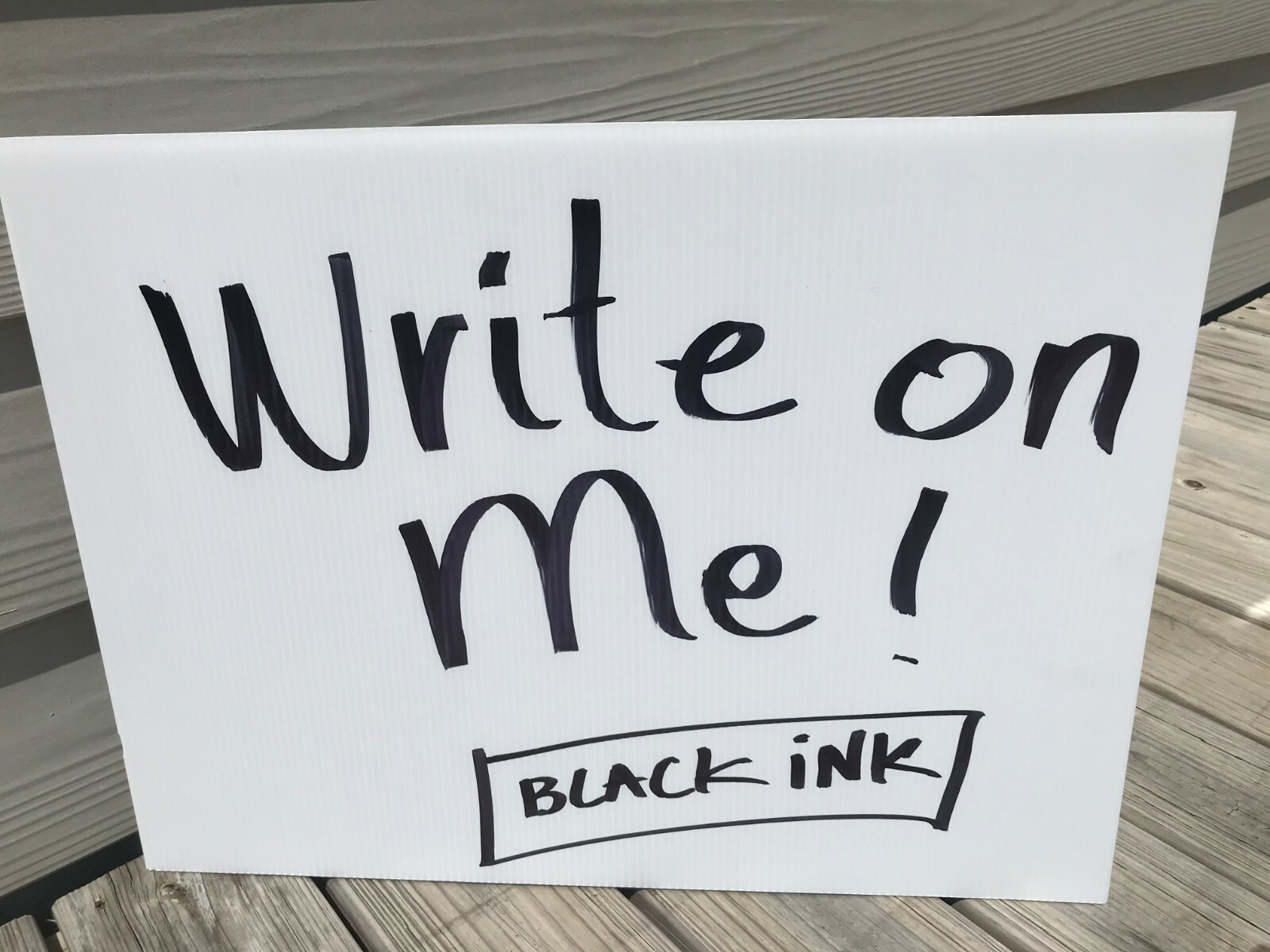 100 Signs Panel (White) 18” X 24” x4 mm Corrugated Plastic Board Pkg100 Pieces