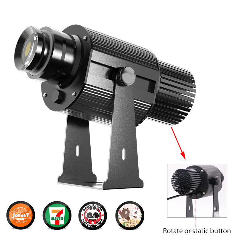 25W IP65 LED Gobo Projector LED Customize Image Logo Light In/Outdoor AD Signs
