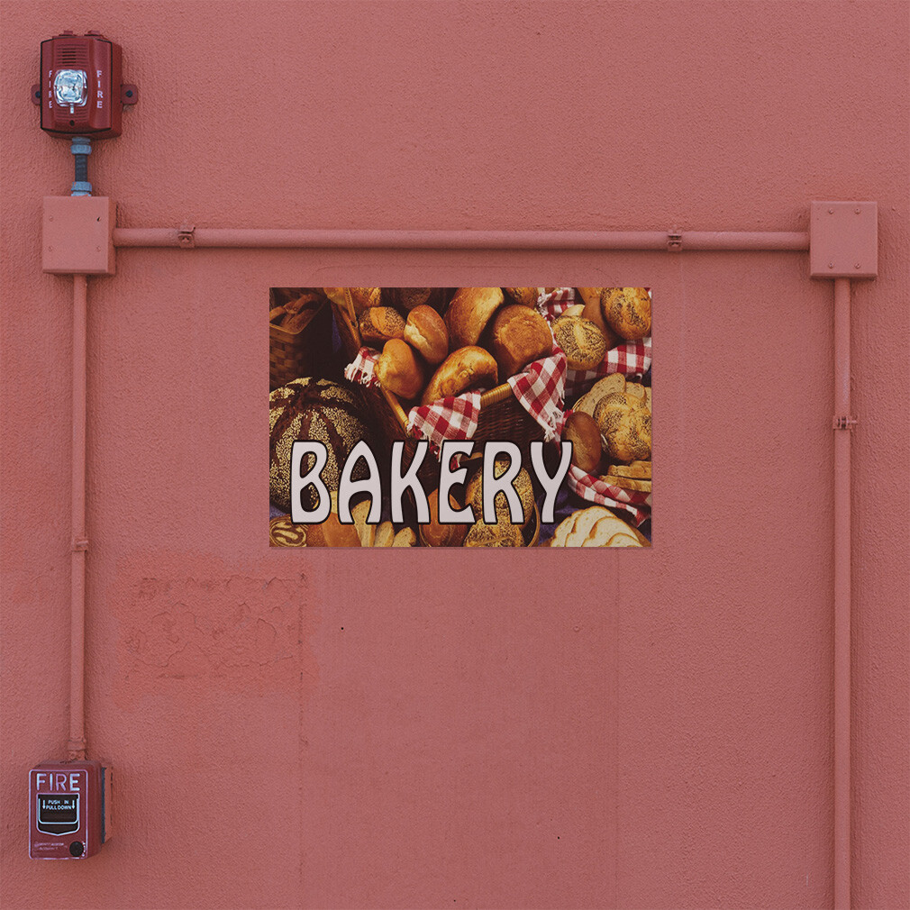 Decal Stickers Bakery Outdoor Advertising Printing E Vinyl Store Sign Label