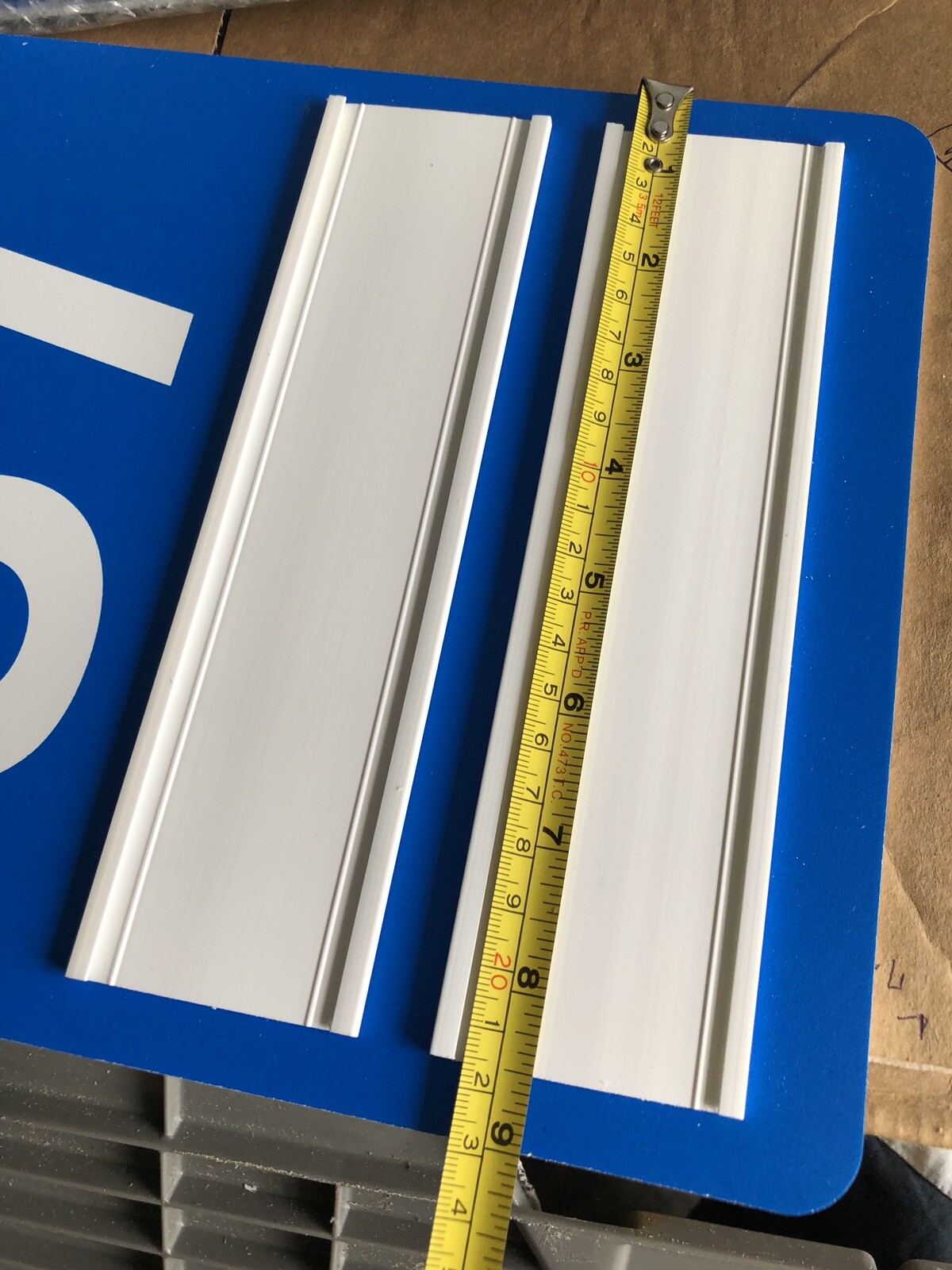 Hanging Isle Number Swing Sign Retail Store #31-40 9”x11”