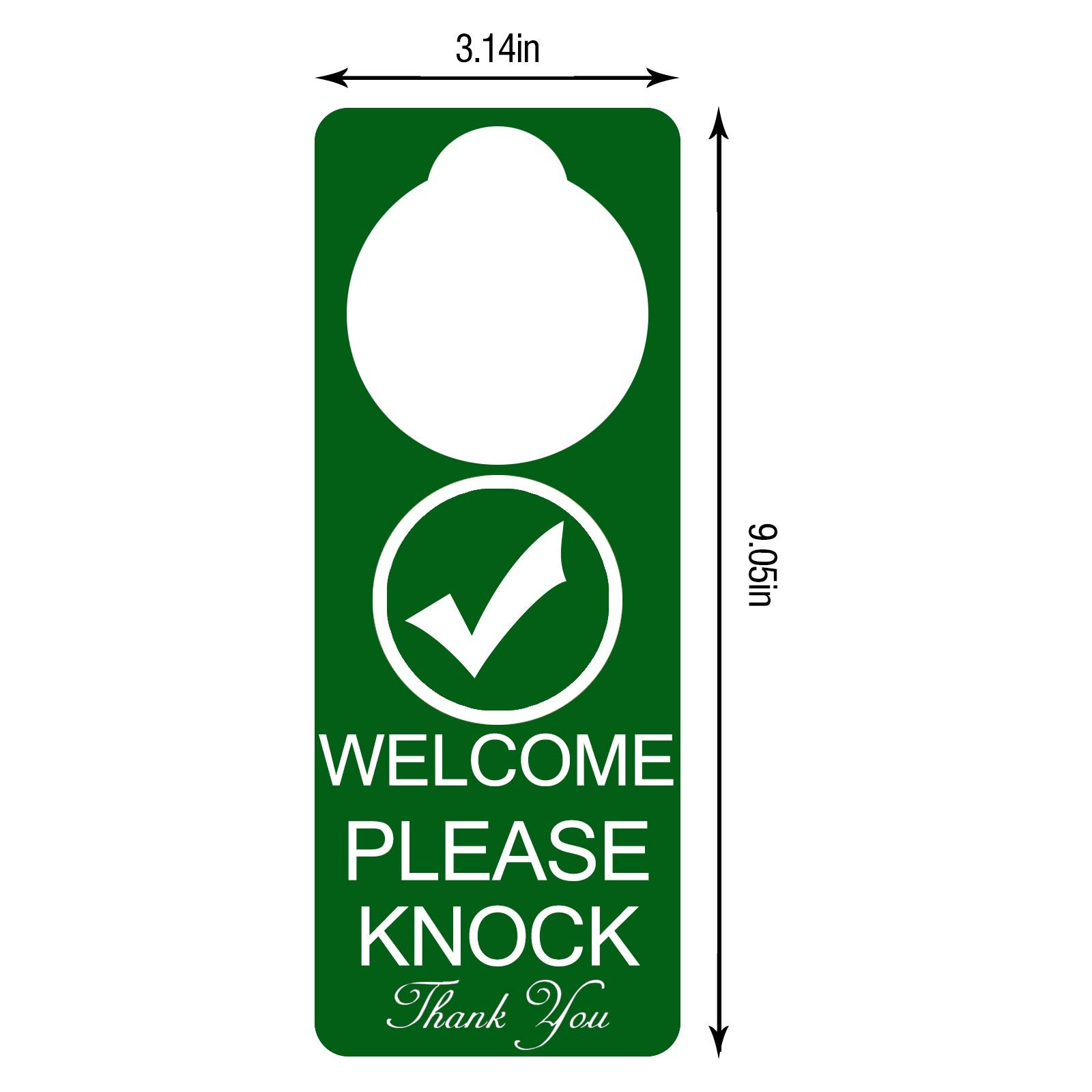Do Not Disturb Door Hanger Sign 2Pack Double Sided Please Do Not Disturb on F…