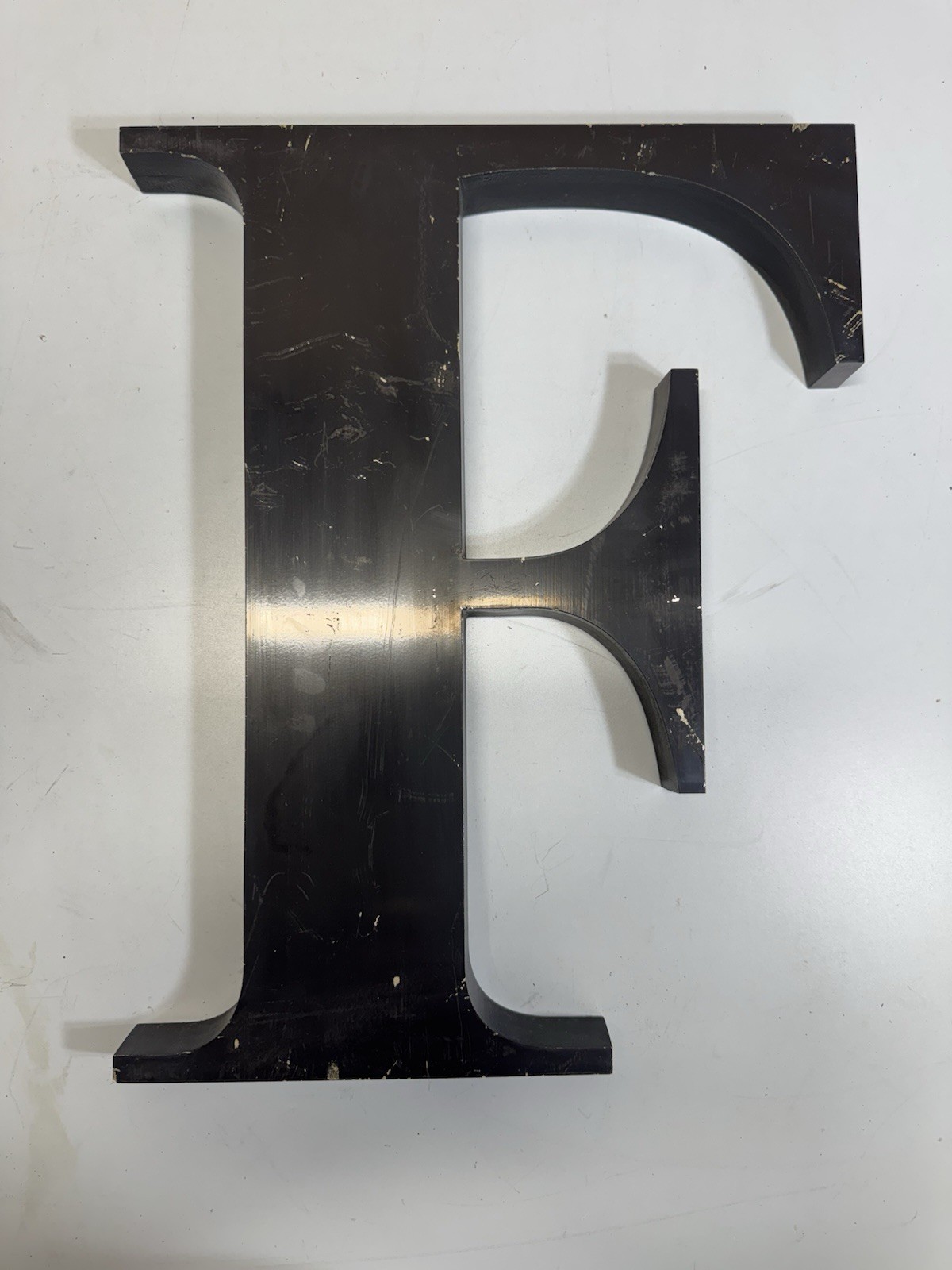Gemini Inc 18” Cast Aluminum Architectural Letter Sign Black Commercial Letters