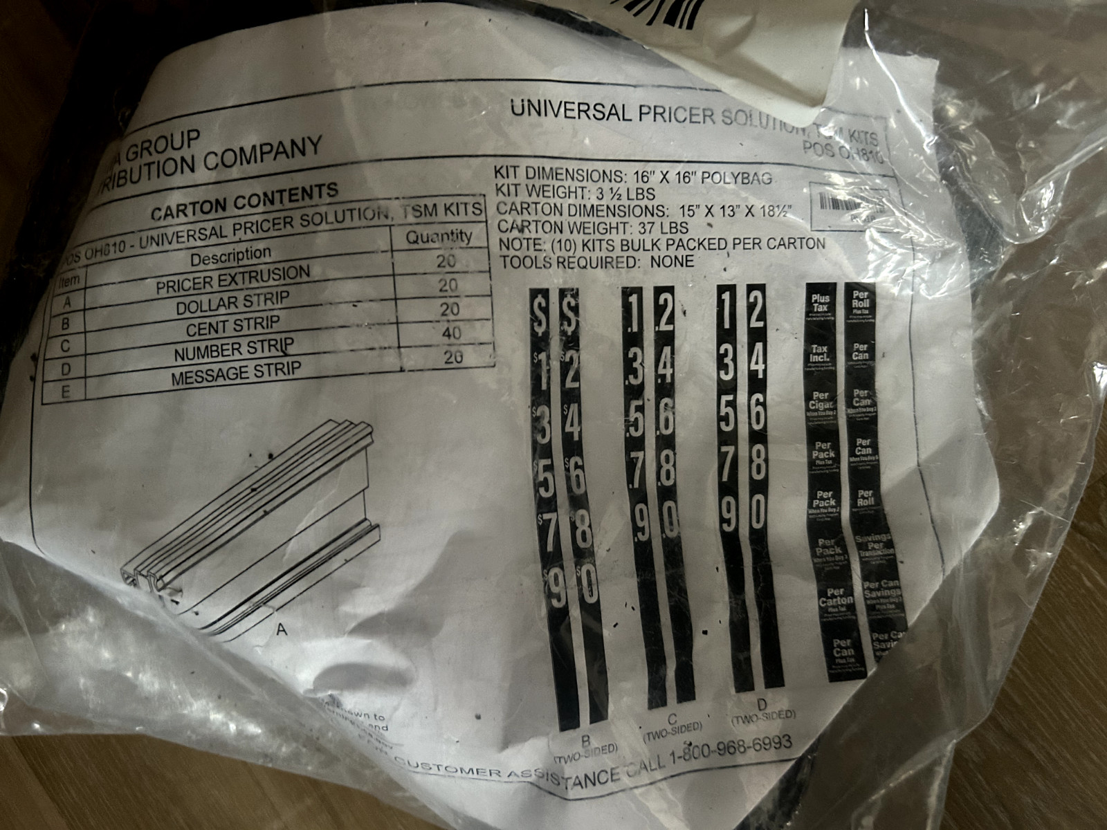 Promotional Price Tags / Sale Tags/Universal Pricer Solution