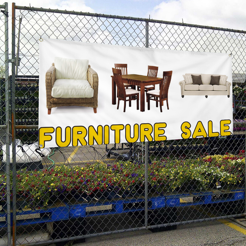 Vinyl Banner Multiple Sizes Furniture Sale Advertising Printing D Retail Outdoor