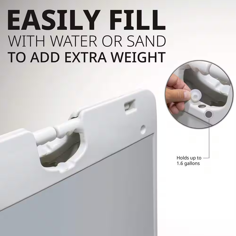 Sandwich Board, a Frame Sign Holder 22X28 In., Dual Display Outdoor Sign, White