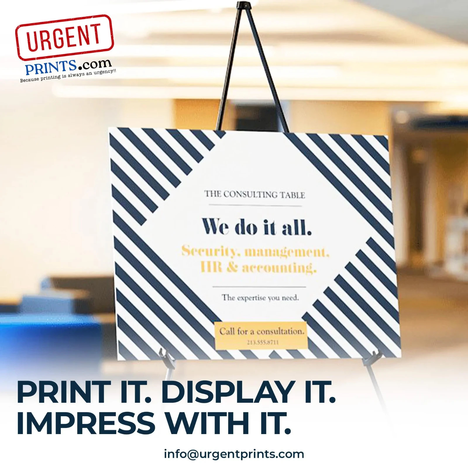 Custom Foam Board Printing | Poster Board Signs | Business Display Sign Board