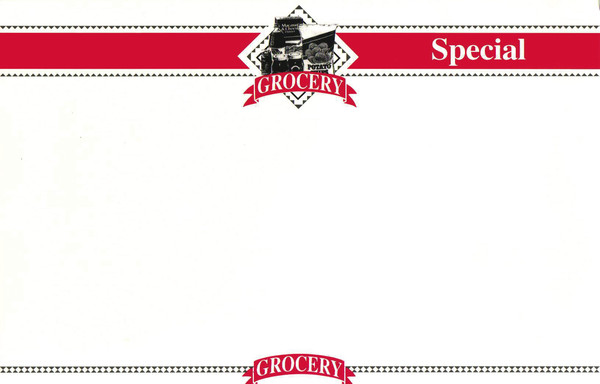 Grocery Special Display Sale Price Signs- 50pcs-11&Prime; x 7&Prime;