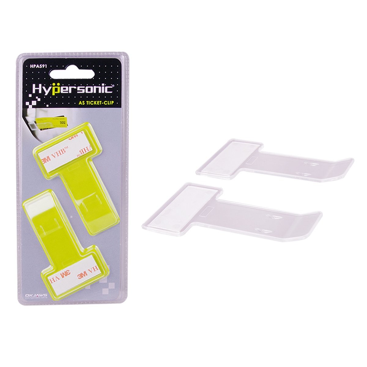 Hypersonic Car Windshield Parking Tickets Holder Transparent Auto