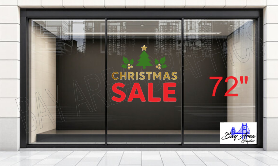Christmas SALE Window Sticker Oracal 651 Outdoor Retail Vinyl Sign Waterproof🎄
