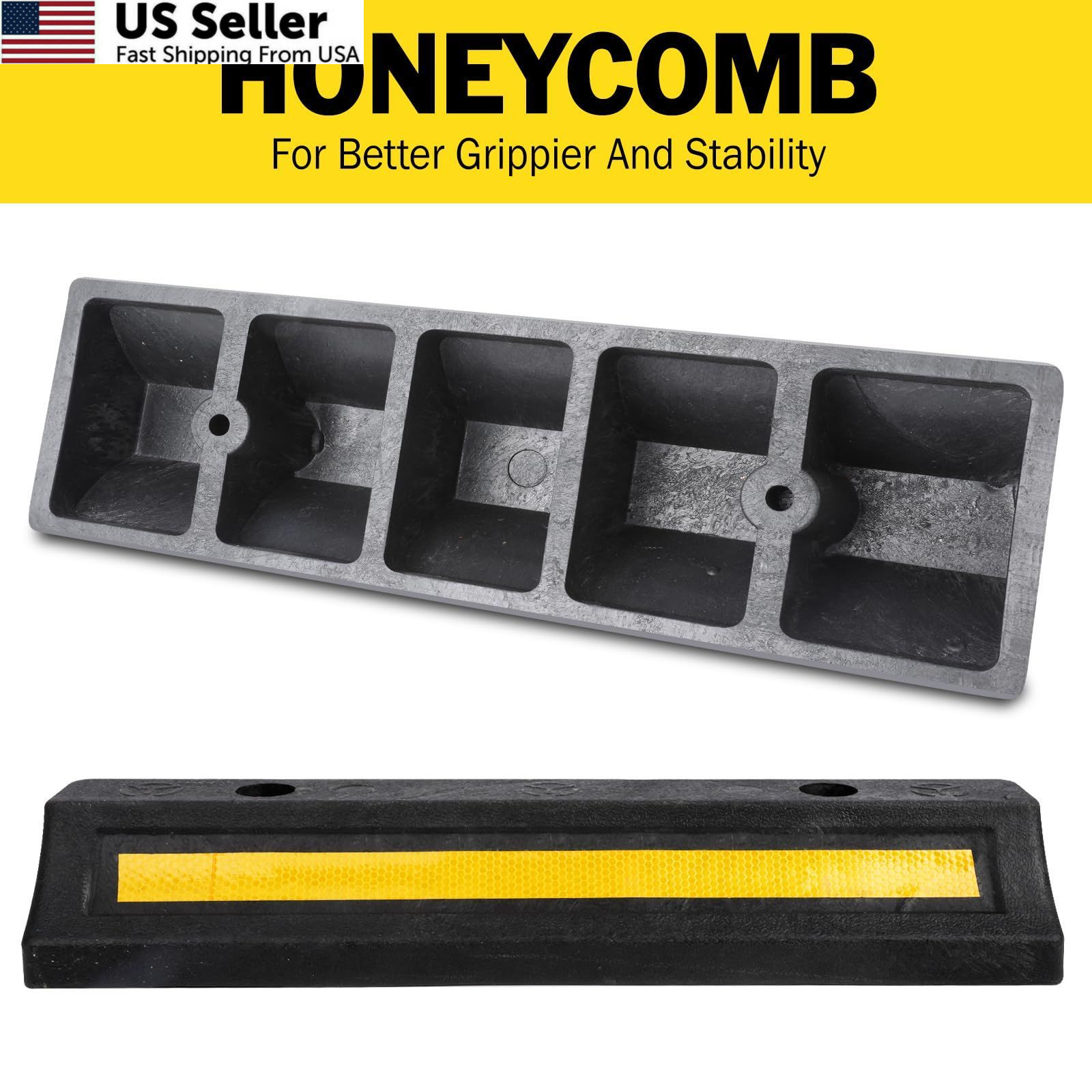 YesBes Pack of 2 Garage Parking Aid, 16.9 » 2pcs-16.9&Prime;L x 5.5&Prime;W x 3&Prime;H