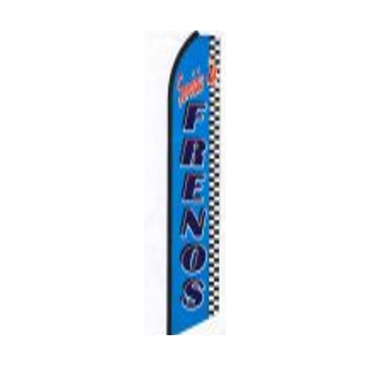 Servicio De Frenos Swooper Flutter Feather Flag | 3ft W x 11.5ft Tall
