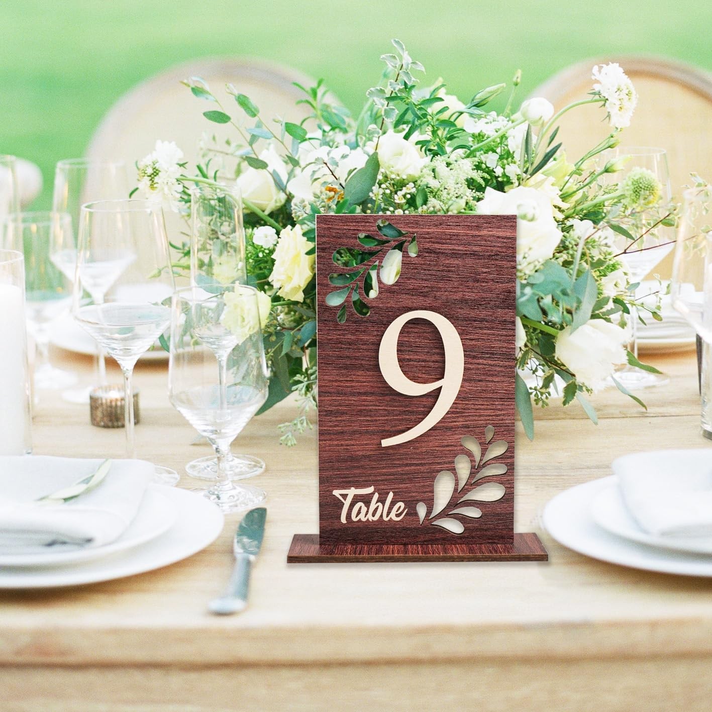 Wedding Table Numbers 1-20 Wooden Table Numbers for Wedding Reception, Table …