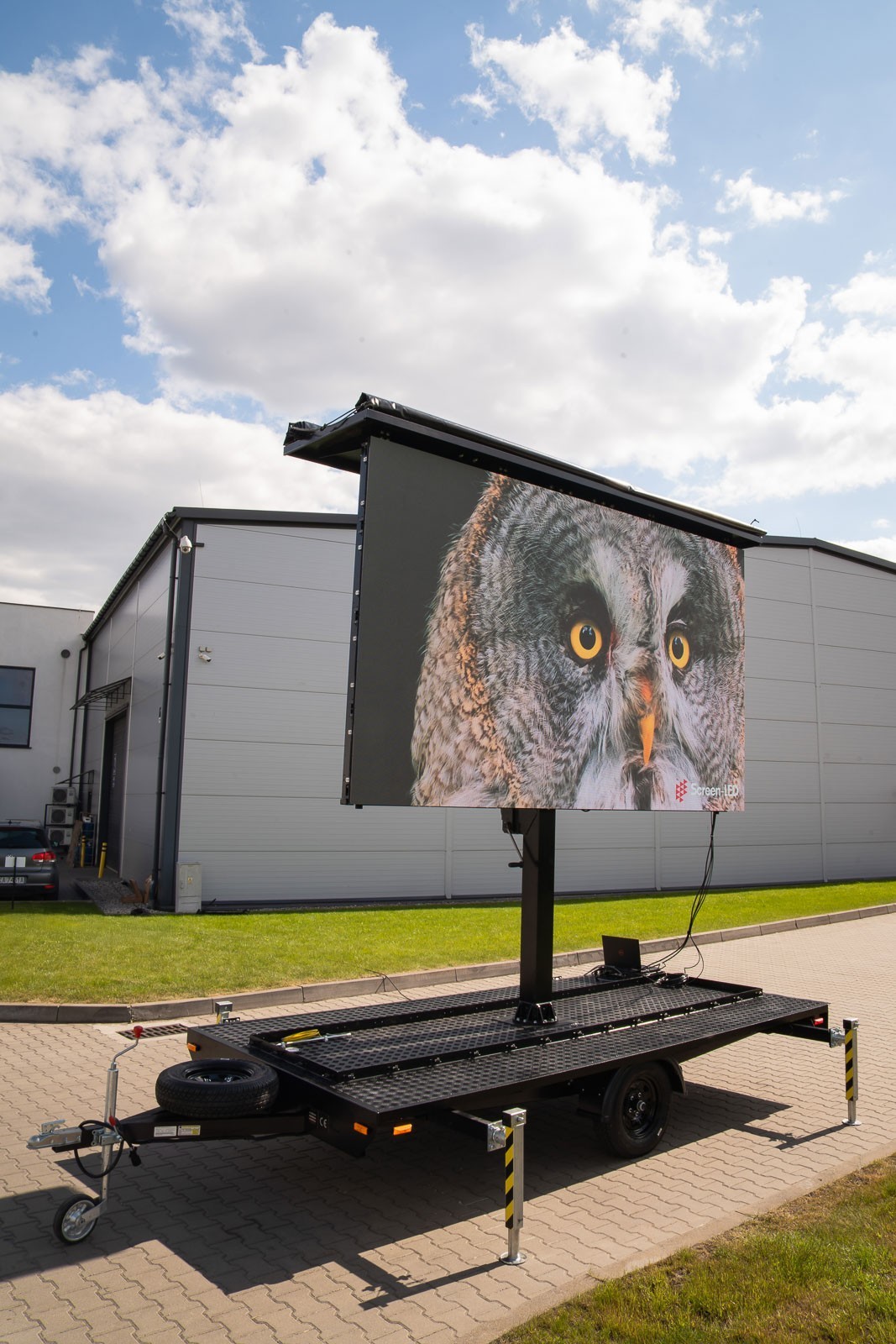 Mobile LED Trailer – miniPlatformLED Dicolor