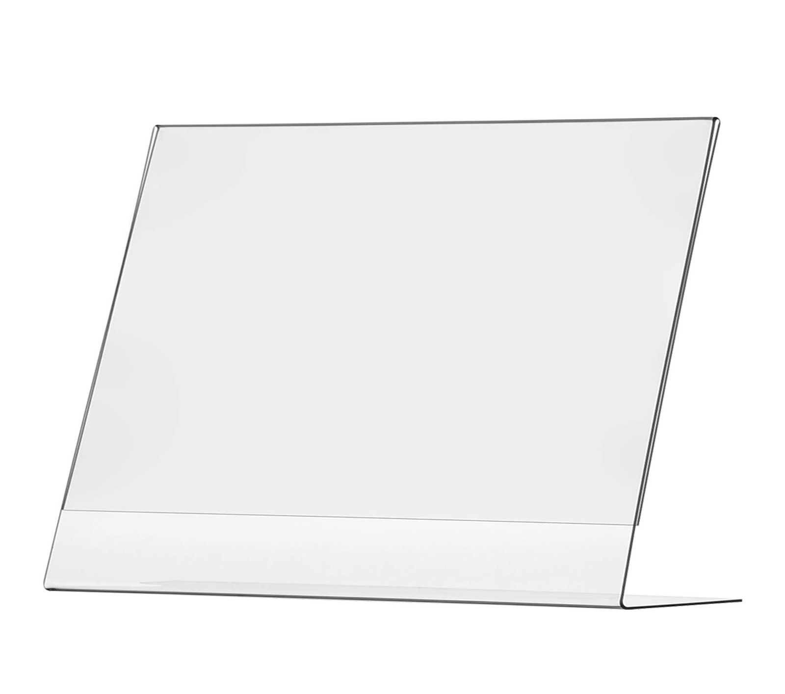 Marketing Holders Large Sign Holder Poster Display 14” x 14&Prime;w x 11&Prime;h, Clear