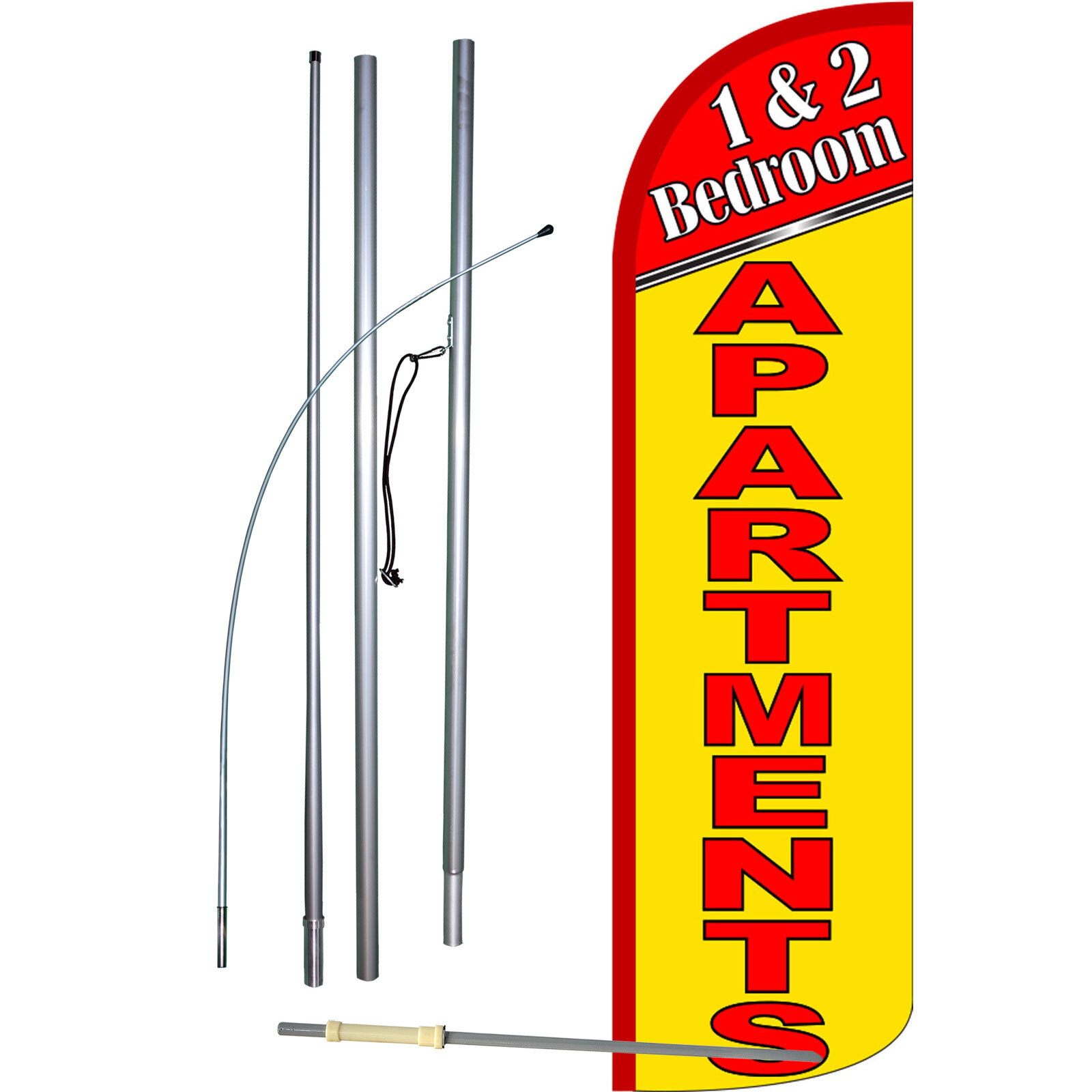 1 Bedroom Apartments Swooper Flag Kit
