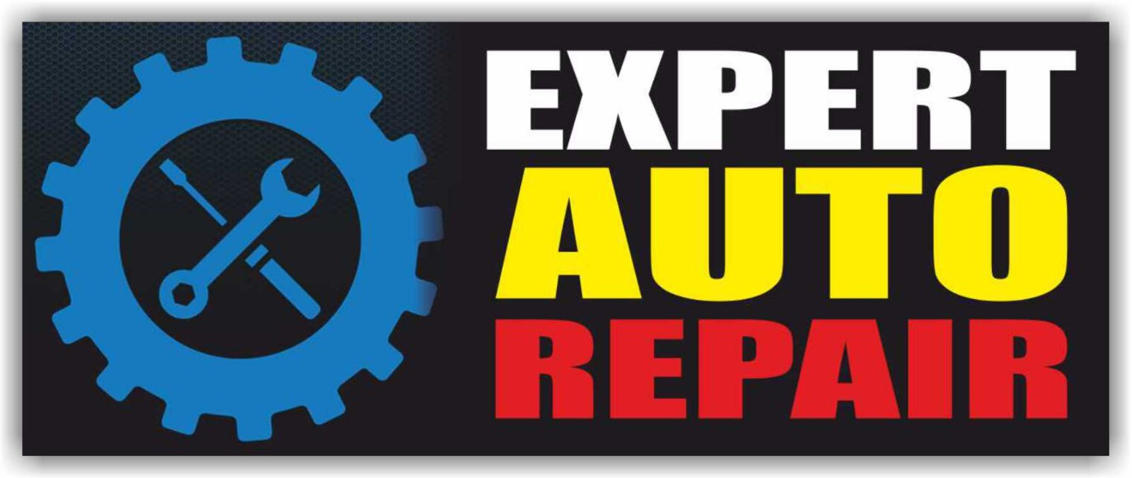 EXPERT AUTO REPAIR Advertising Banner Vinyl Mesh Sign service auto car truck fix