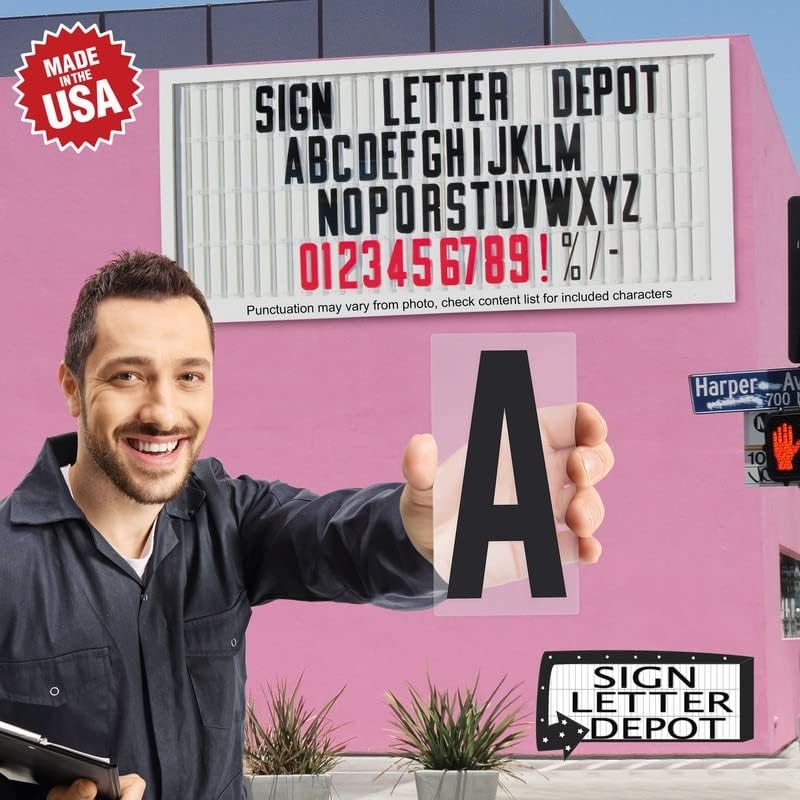 Sign Letter Depot, Marquee Letters, Flexible Outdoor Sign Letters for Change…