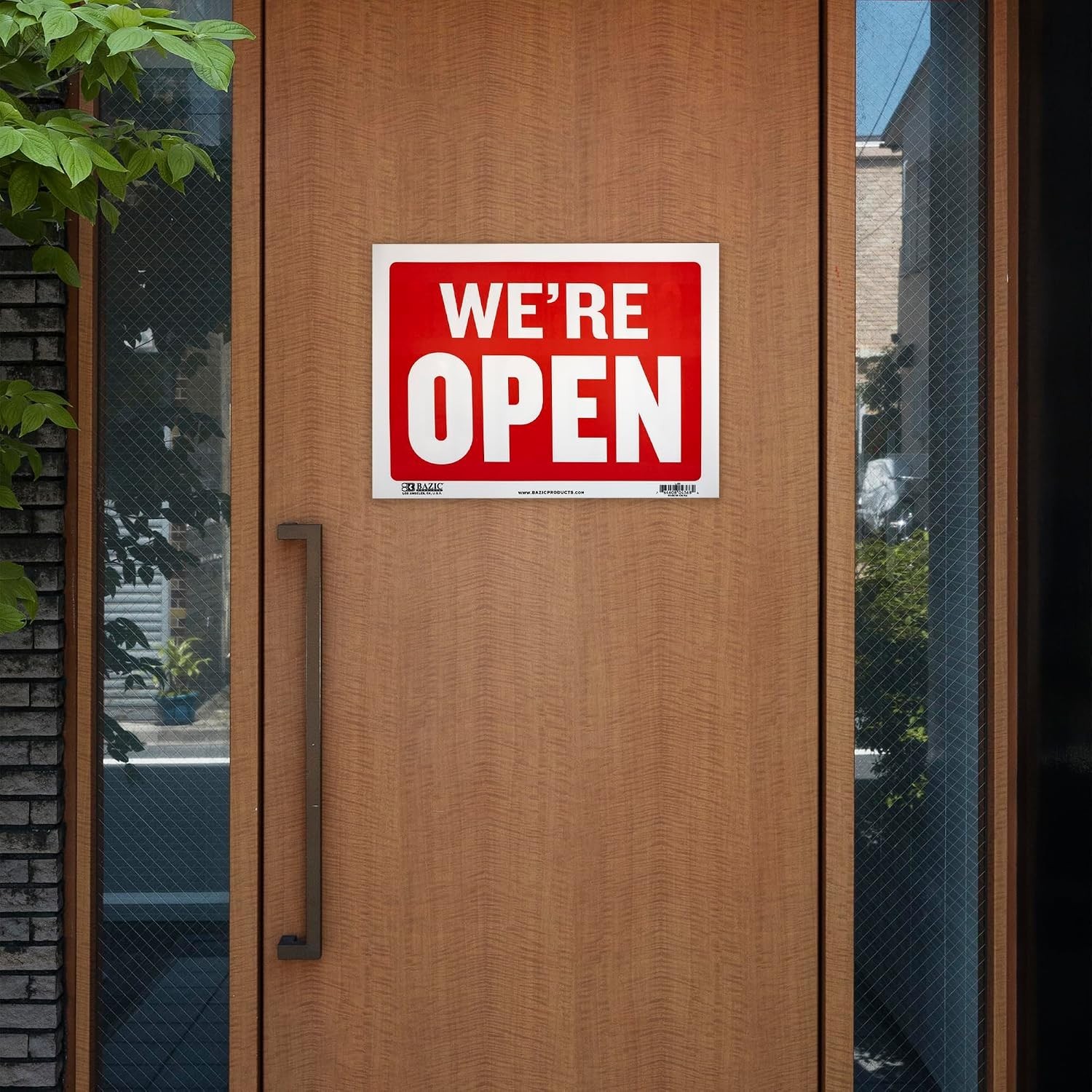 Weather-Resistant 12×16 Open Closed Sign for Shops & Offices – Easy Mount