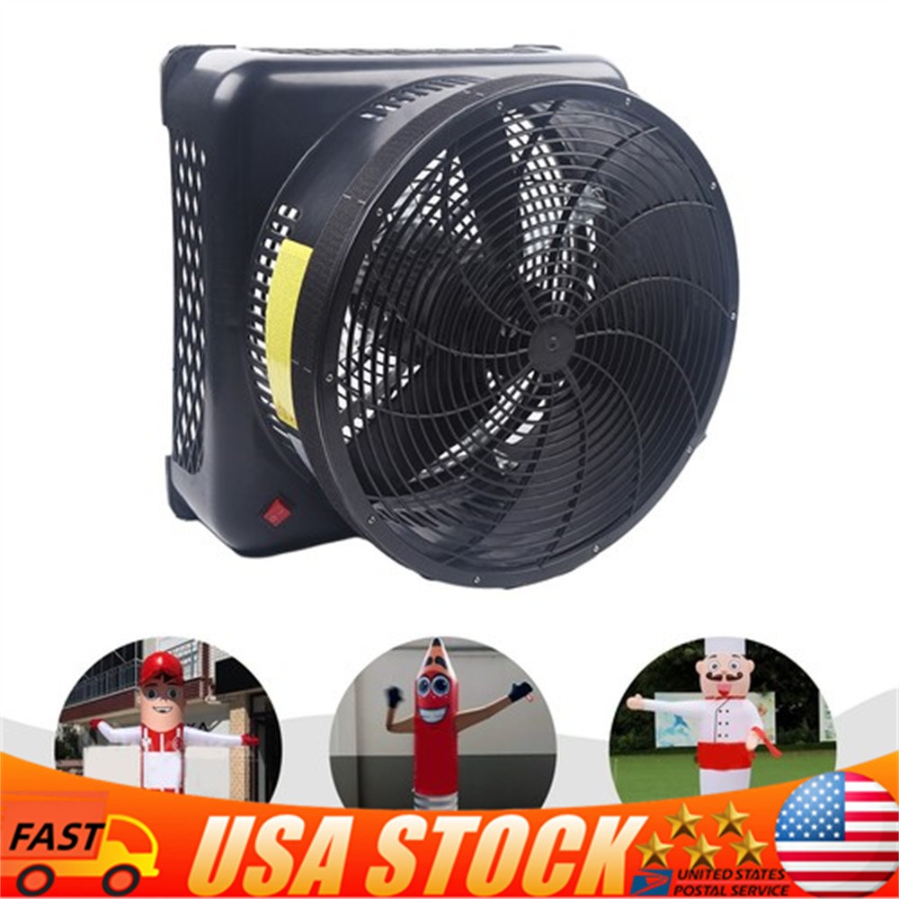 550W 17.7&Prime; Air Blower Fan for Inflatable Wind Dancer Tube Man Fly Guy Sky Puppet